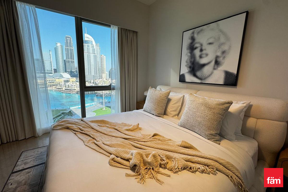 Full Burj & Fountain View/ Fully Furnished/Vacant