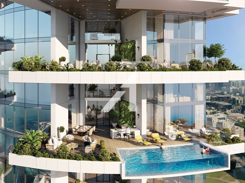 Fantastic Full Sea and Palm View| Large 2BR Duplex