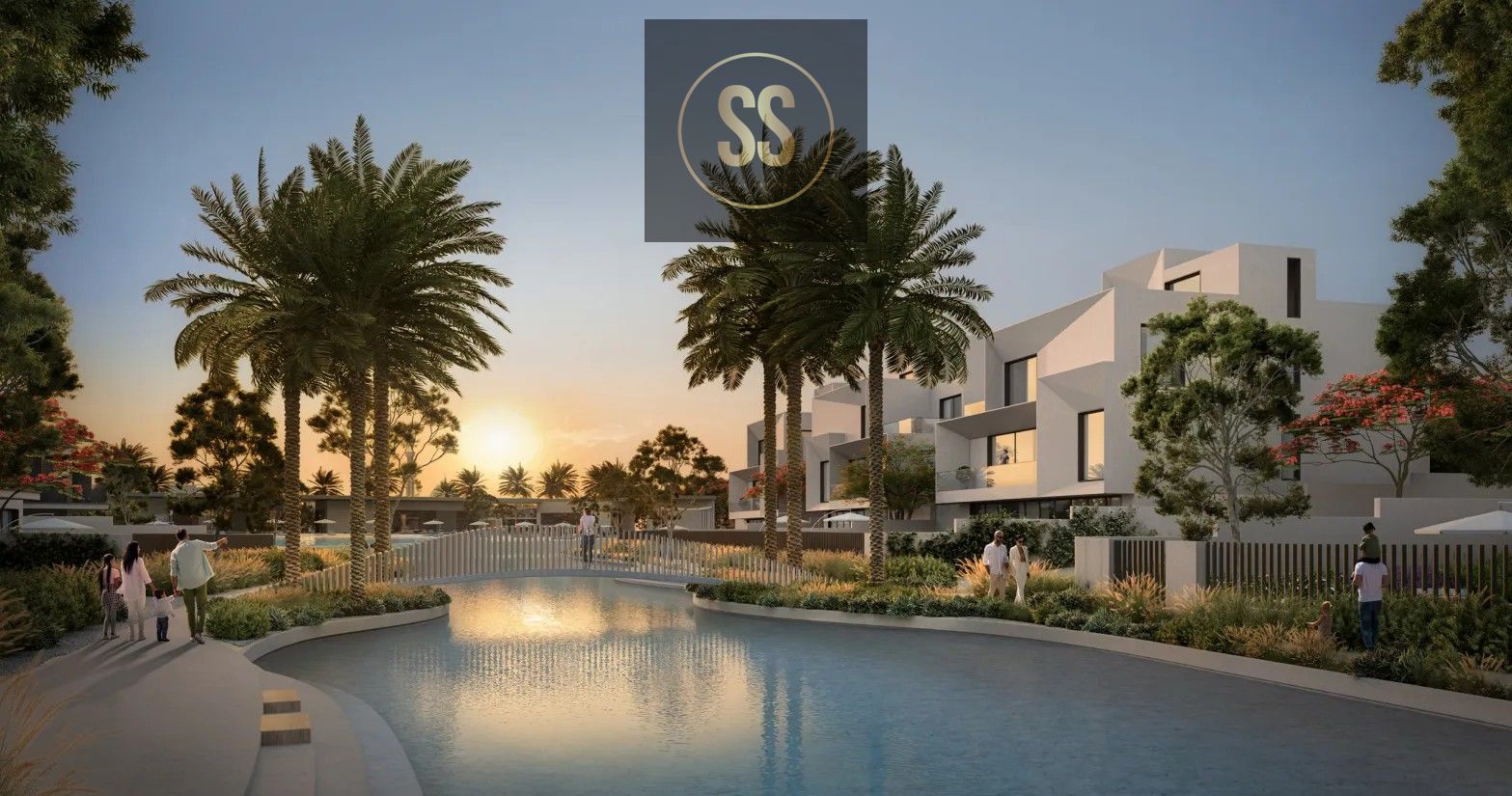 4BR Palmiera Chamfered Villa | Big Lagoon Facing | Motivated Seller