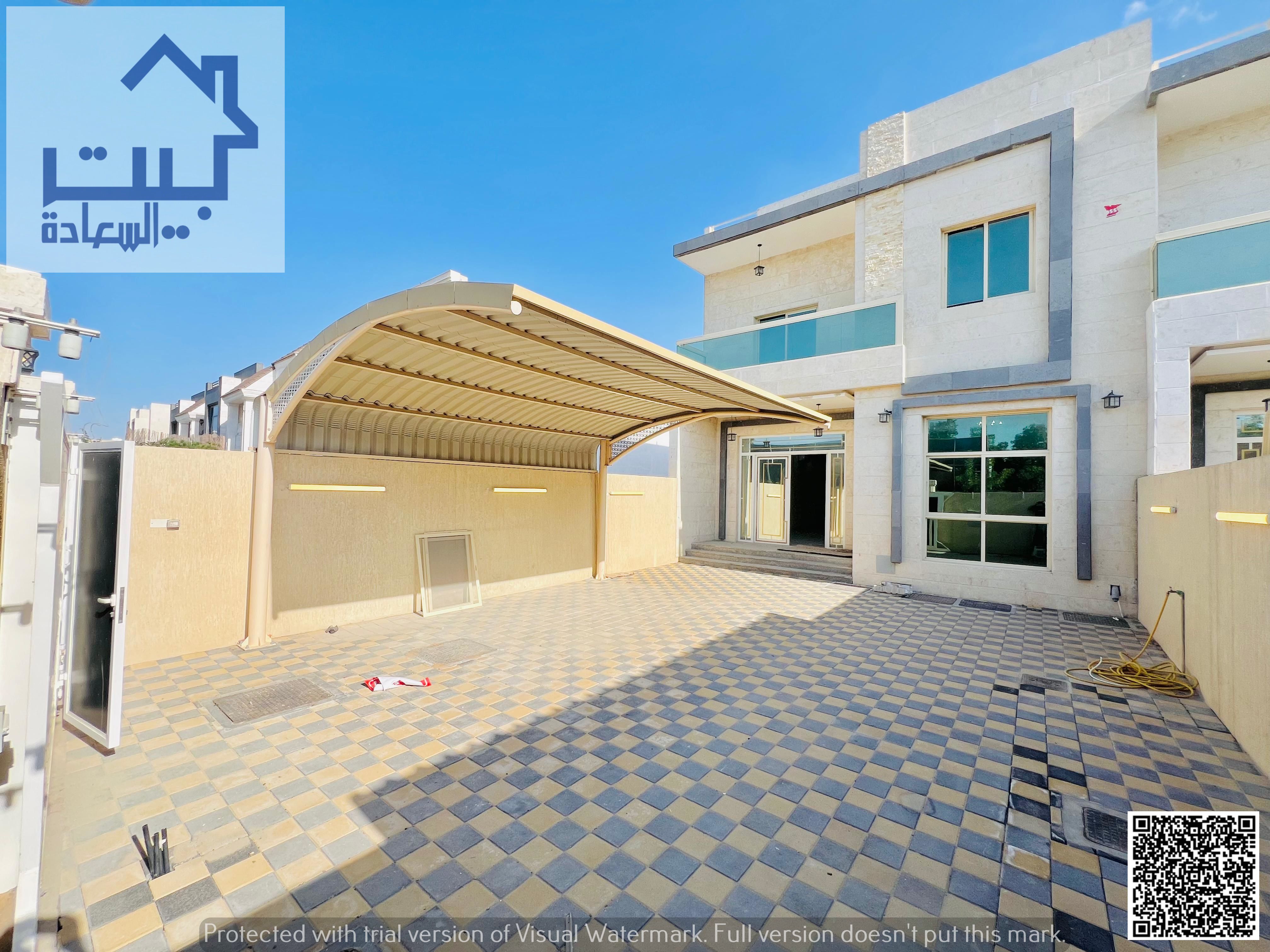 For Rent: Modern villa in Al Yasmeen, Ajman. First occupancy, prime location, stunning design, spacious areas, on main road, great price Today!