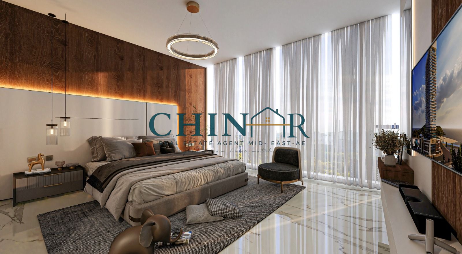 Superb Junior 1BR | Mid Floor | High End Amenities | Waterfront| Unique Living| Invest Now