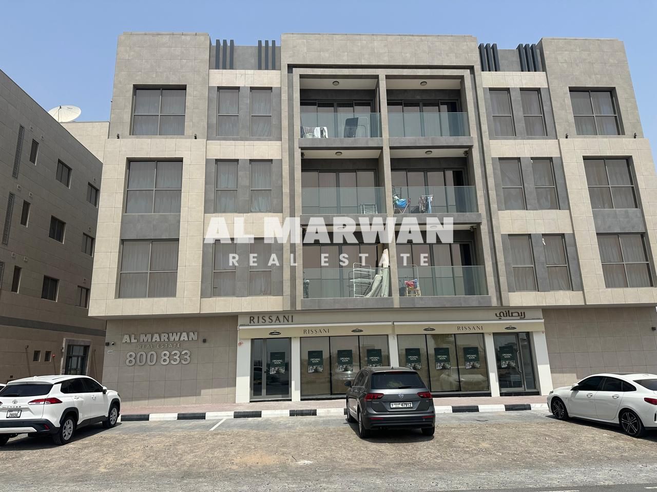 Spacious 3BHK apartment available for rent in Tilal City, Sharjah. Includes a maid’s room and is suitable for families only