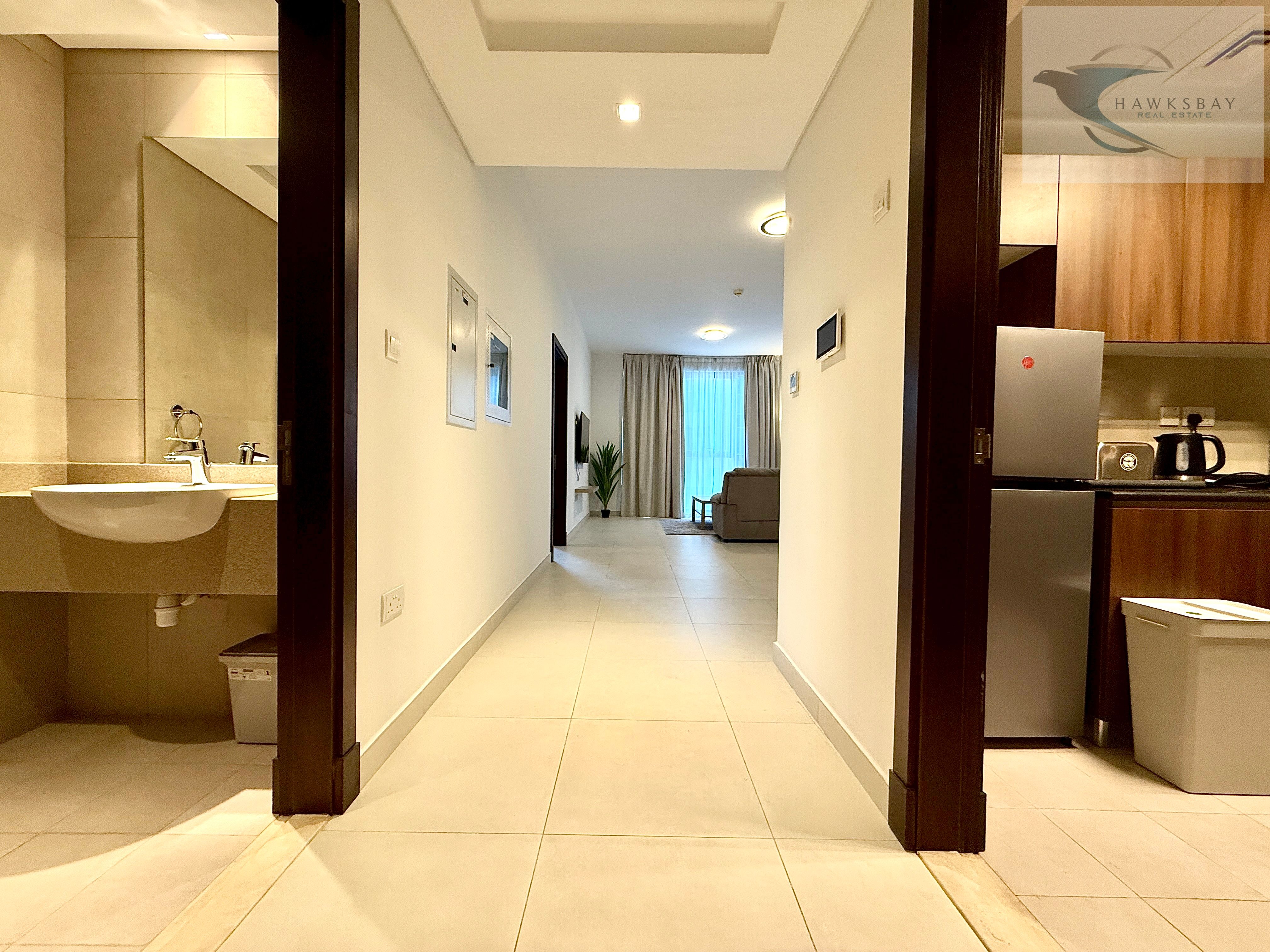 Stunning !! 01bhk furnished with balcony at prime location