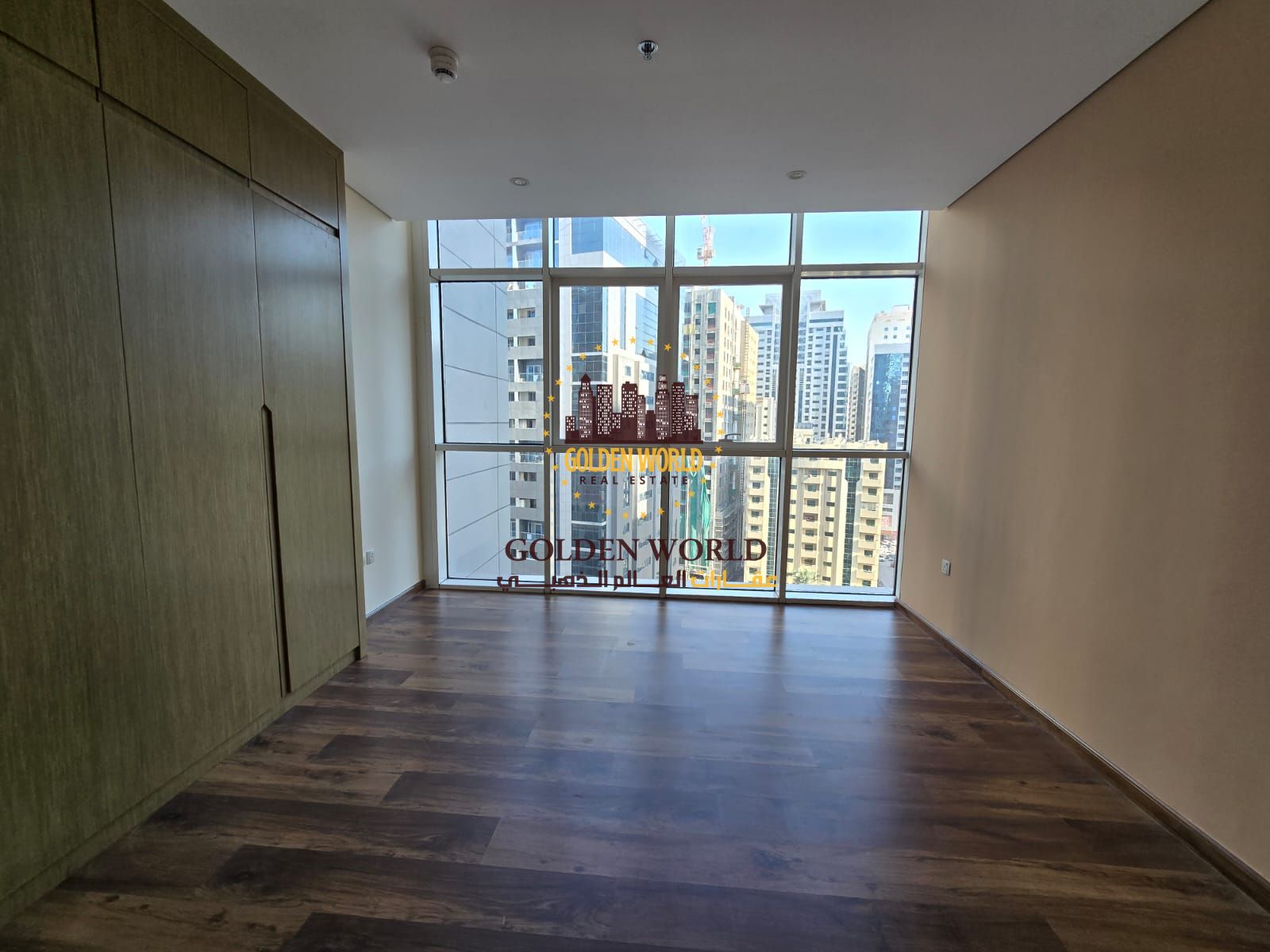 Luxury 2BR apartment with high cleanliness, master bedroom, balcony, free parking, gym in building. Rent AED 70,000, payable in 4 cheques only.