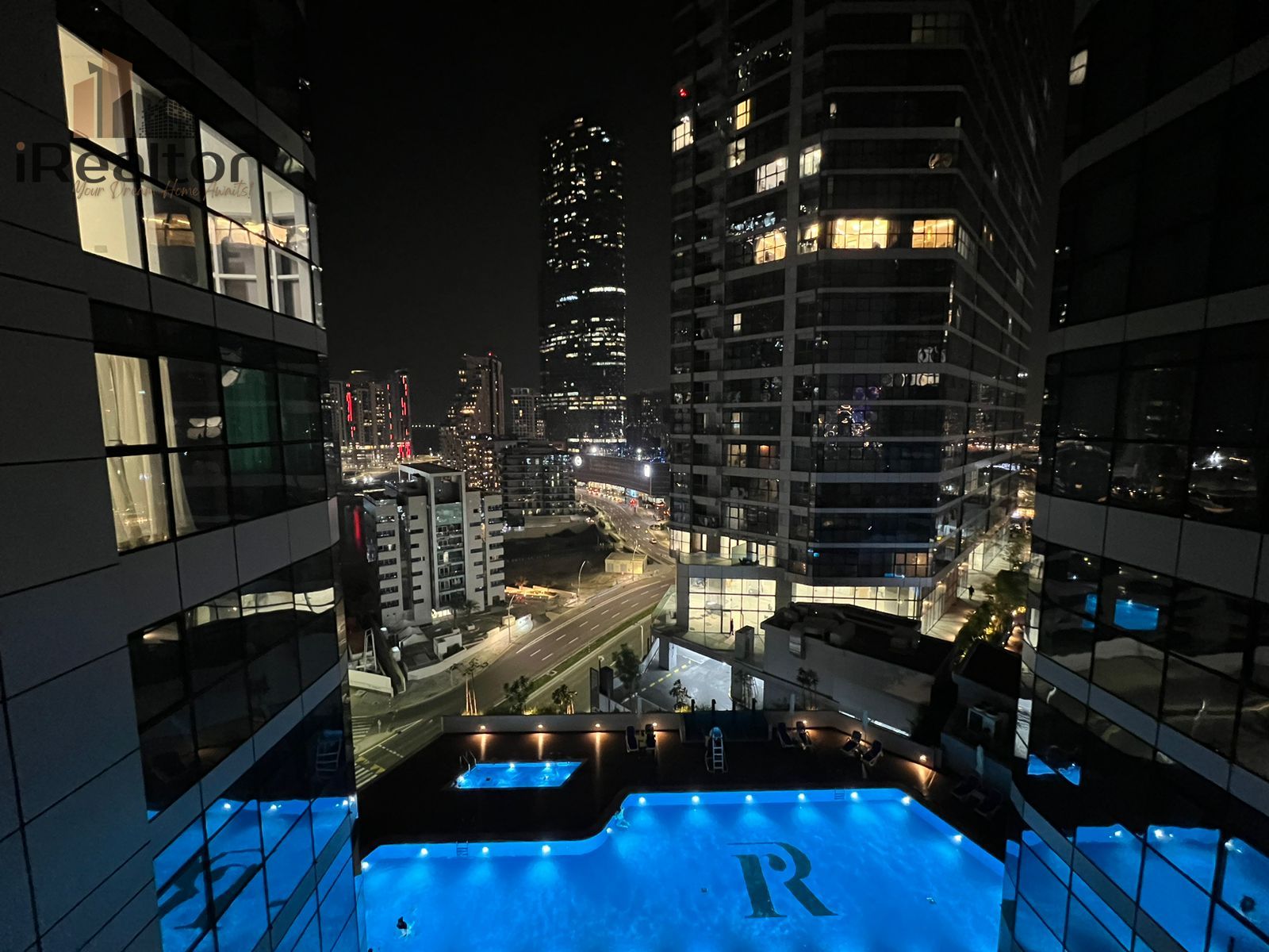 1BR Semi Furnished | City and Pool View | Available Now