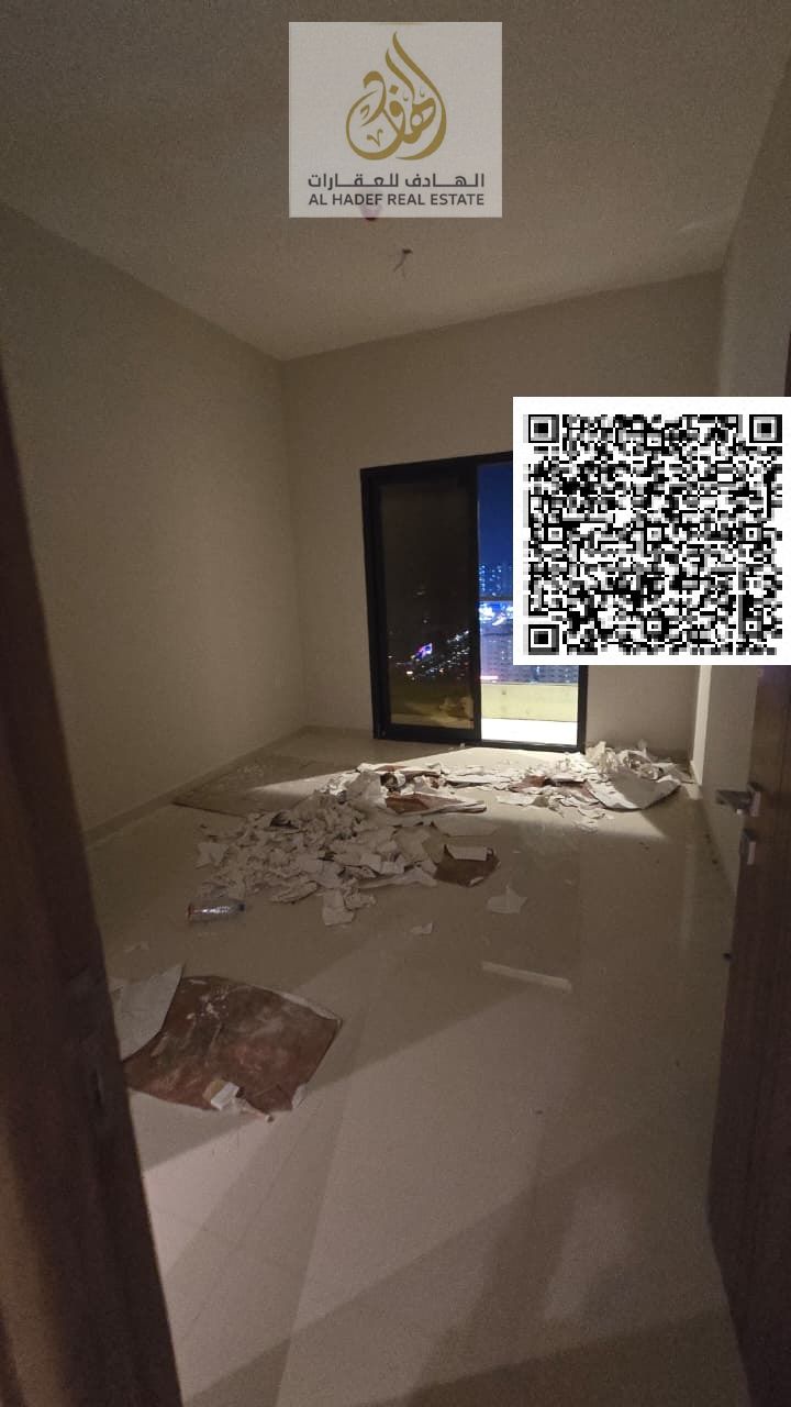 3-bedroom apartment with a hall in Al Rashidiya 1, Sheikh Khalifa Street, maid's room, parking, balcony with an open view, second tenant, distinctive