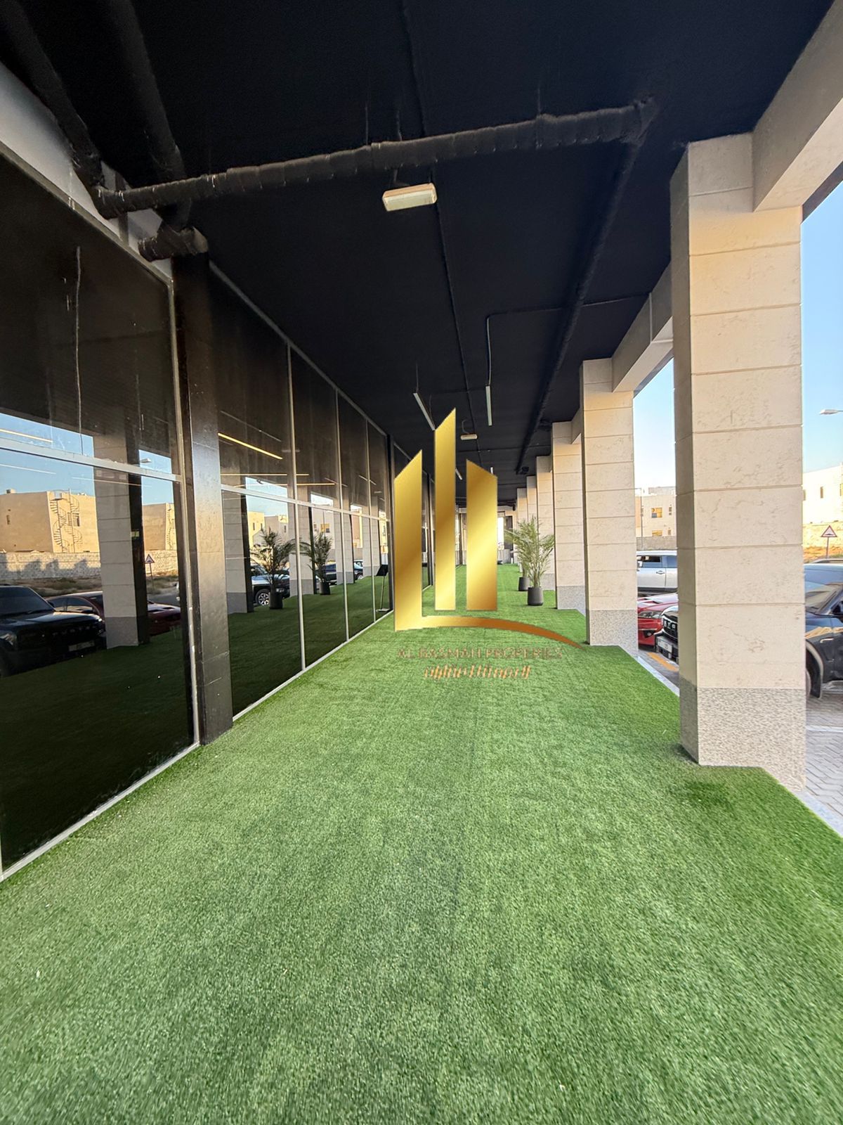 Building for sale in Sharjah, Al-Hawshi, corner plot on two streets, second plot from Maliha, freehold for Arabs