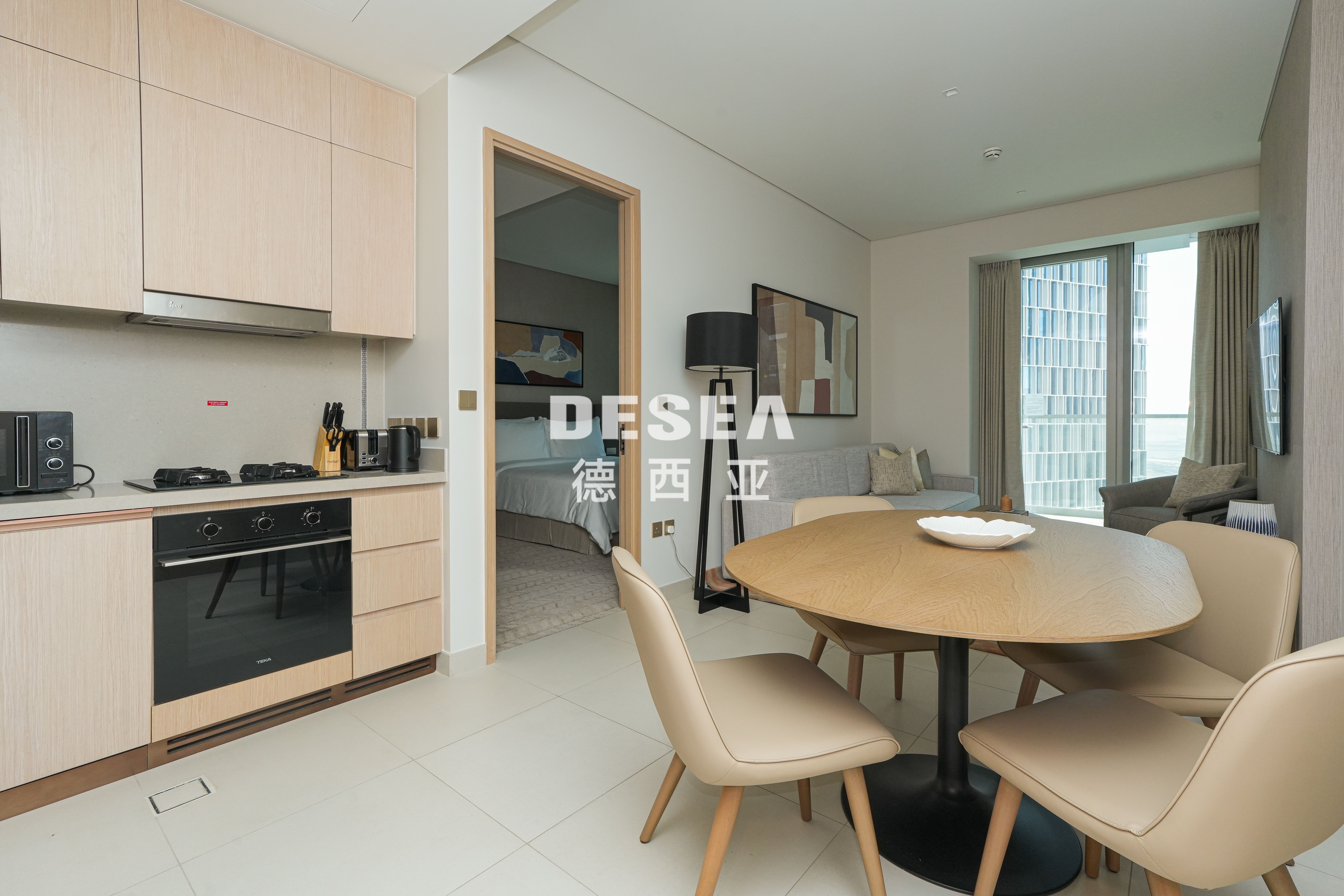 Vacant | Zaabeel Views | Fully Furnished