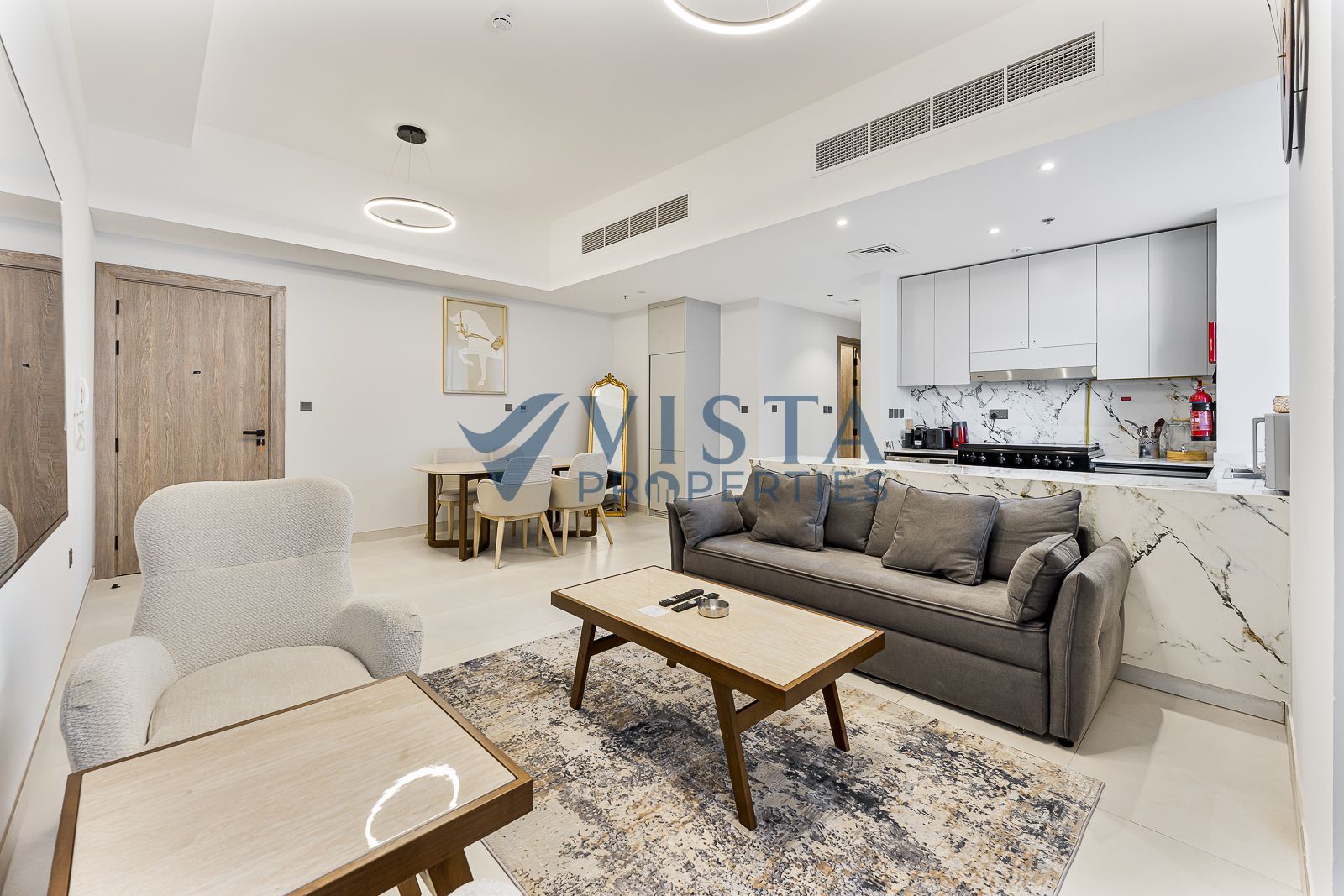 Spacious 2BR | High Floor | Balcony | Amal Tower – Dubai Sports City