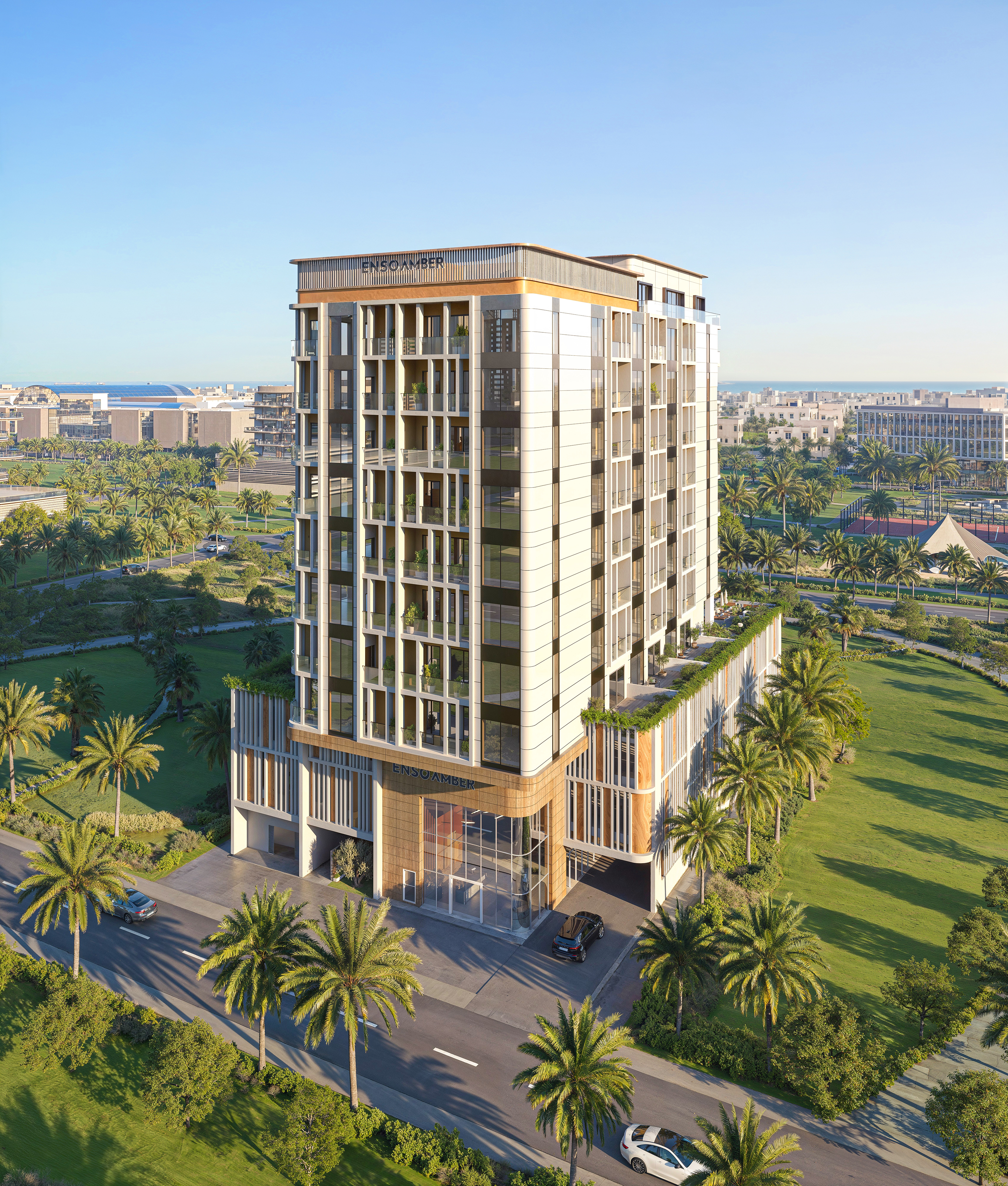 Elegant 1BR + Study Apartment | Enso Amber