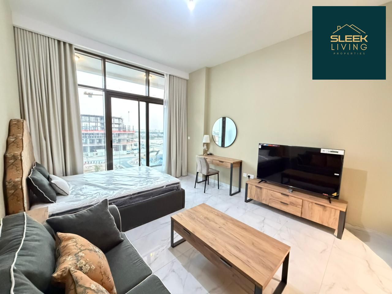 Ready-to-Move | Sleek Spacious Studio for Rent