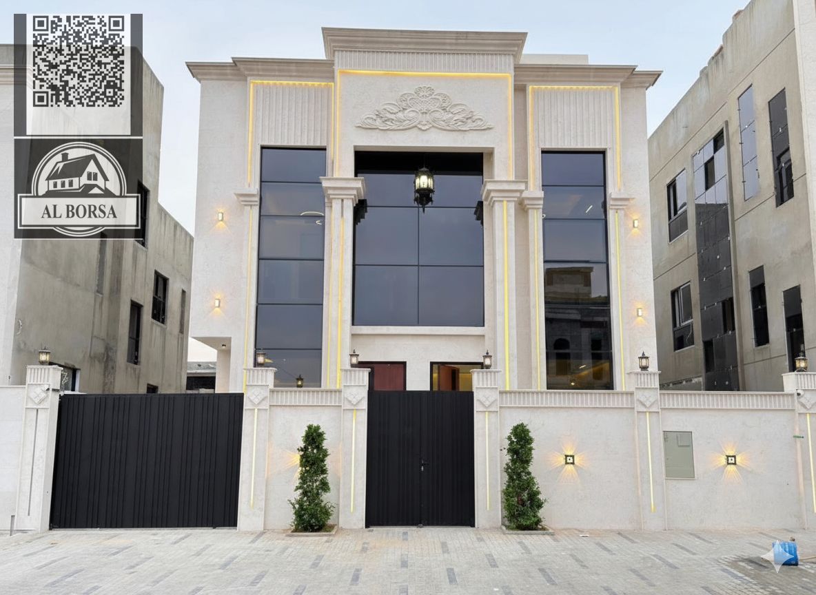 Luxury villa for sale – Al Helio 2, Ajman | 5 master bedrooms | Includes registration and ownership fees