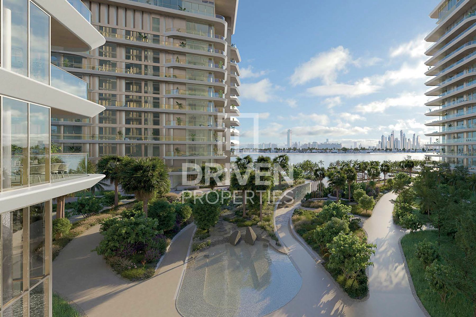 Waterfront Corner Unit with Iconic Palm Views
