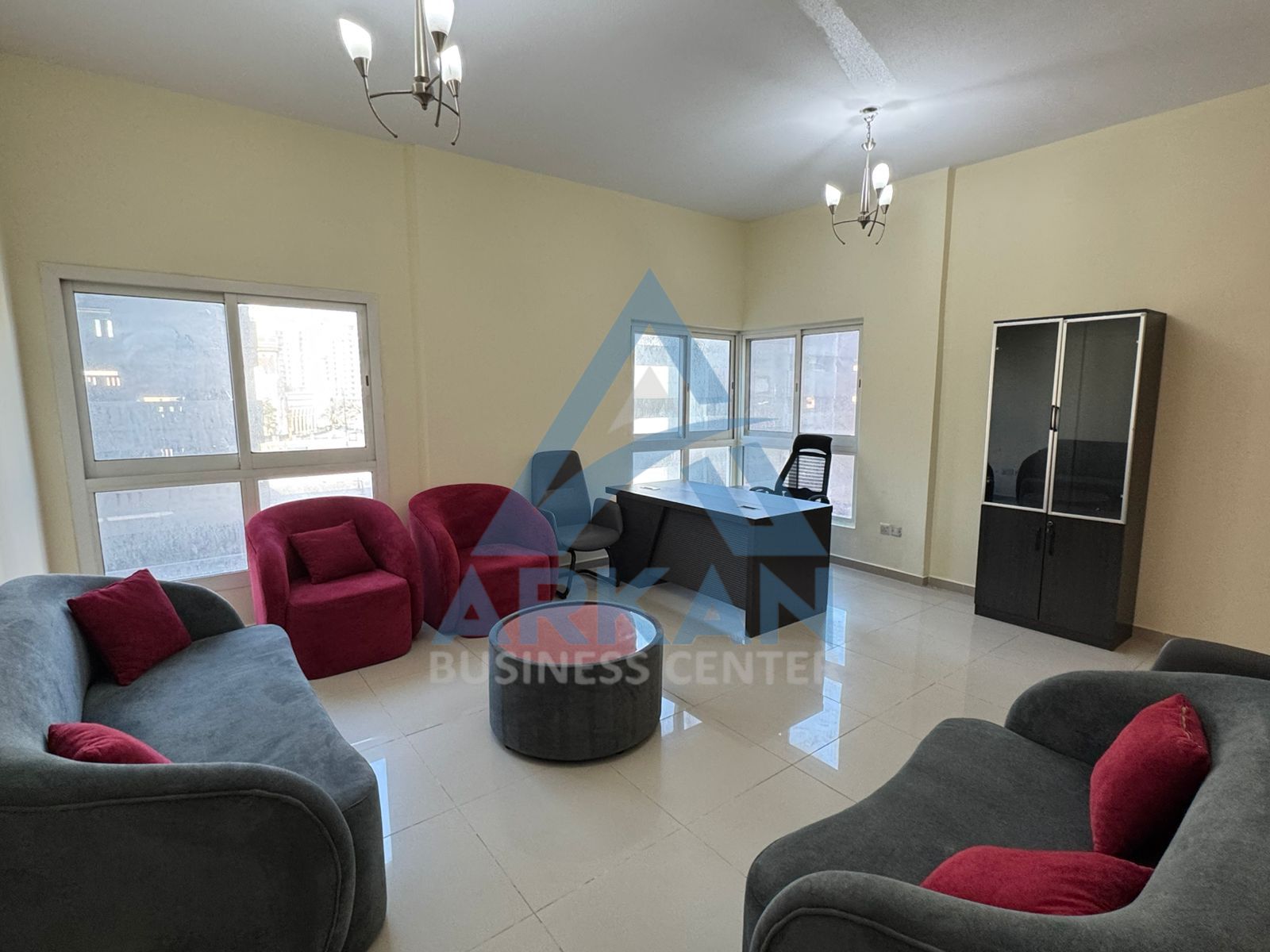 Independent Office| 4 rooms | in Al Nahda 1 dubai
