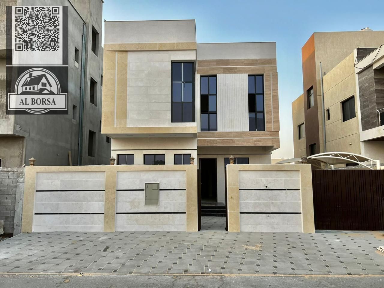 Villa for sale – Al Zahiyah, Ajman | 4 master bedrooms | Majlis + living room | Maid's room | Price negotiable