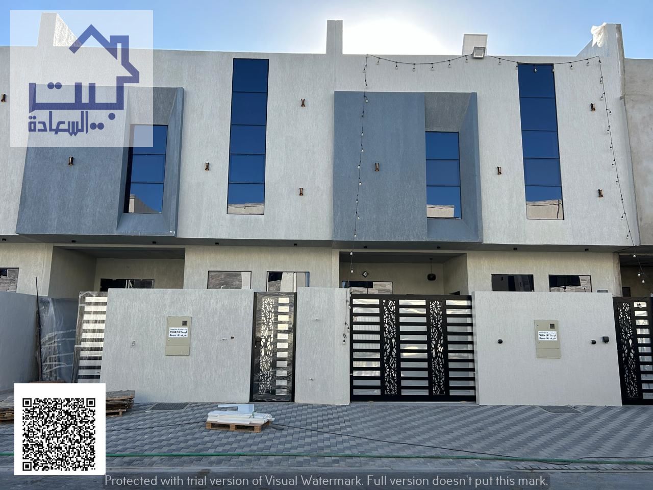 Luxury villa for rent, excellent finishing, first occupancy, at a very special price of 85,000 AED. Strategic location with built-in wardrobes and a l