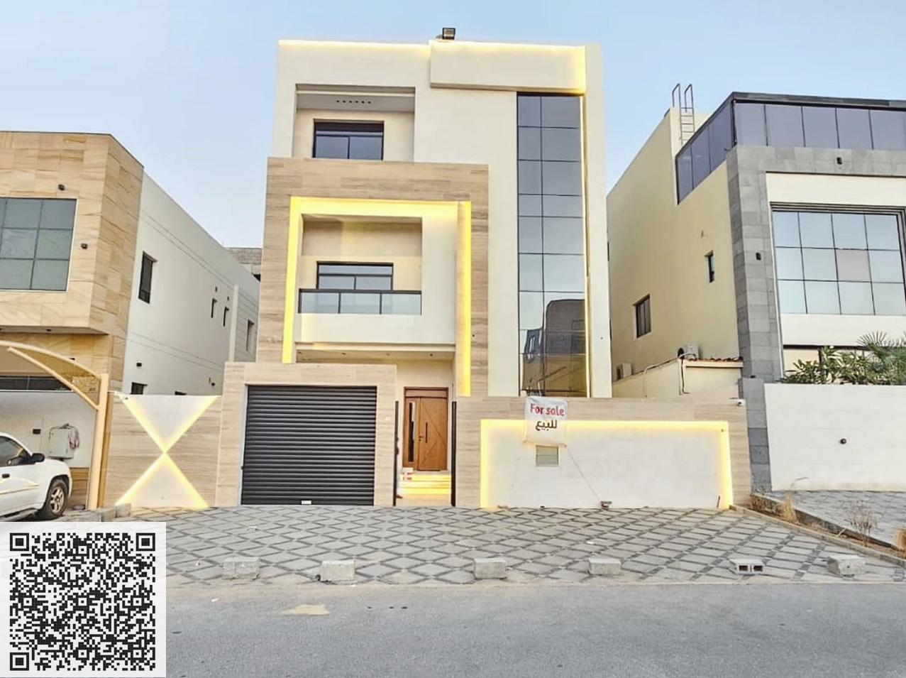 Own your dream villa with a luxurious European design | 7 master bedrooms | 3 floors + roof | Freehold – Al Yasmin, Ajman