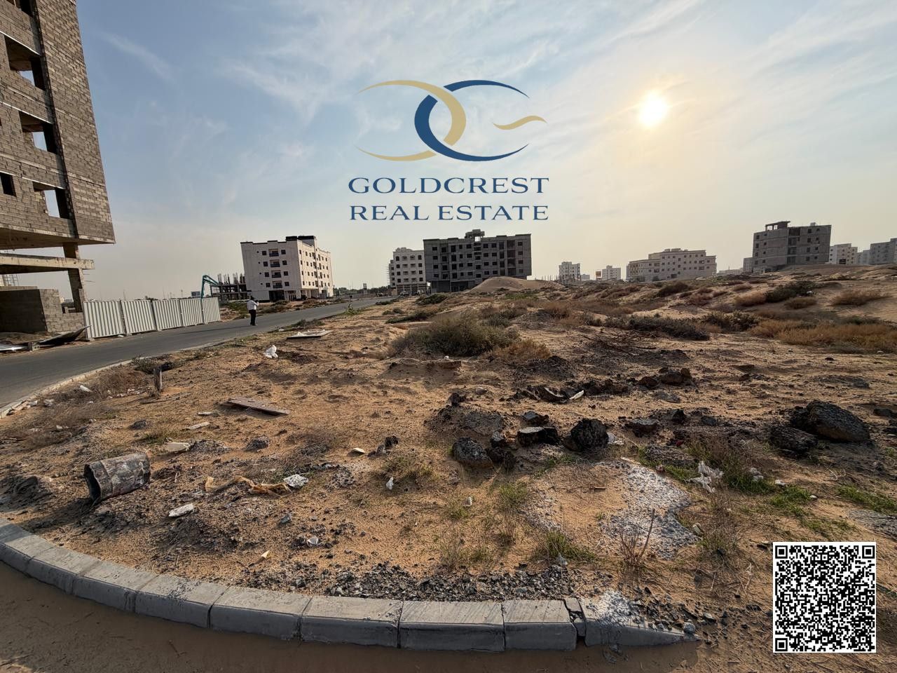 Prime G+4 Residential & Commercial Corner Plot for Sale | Al Alia | Near E311 | 4,257 Sq. Ft”