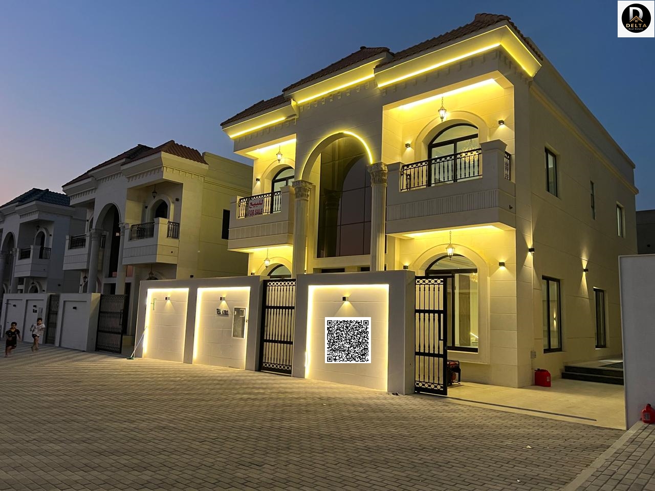 A golden opportunity to own a luxurious villa with a swimming pool, classic design, and high-end finishing, at a price that includes registration and