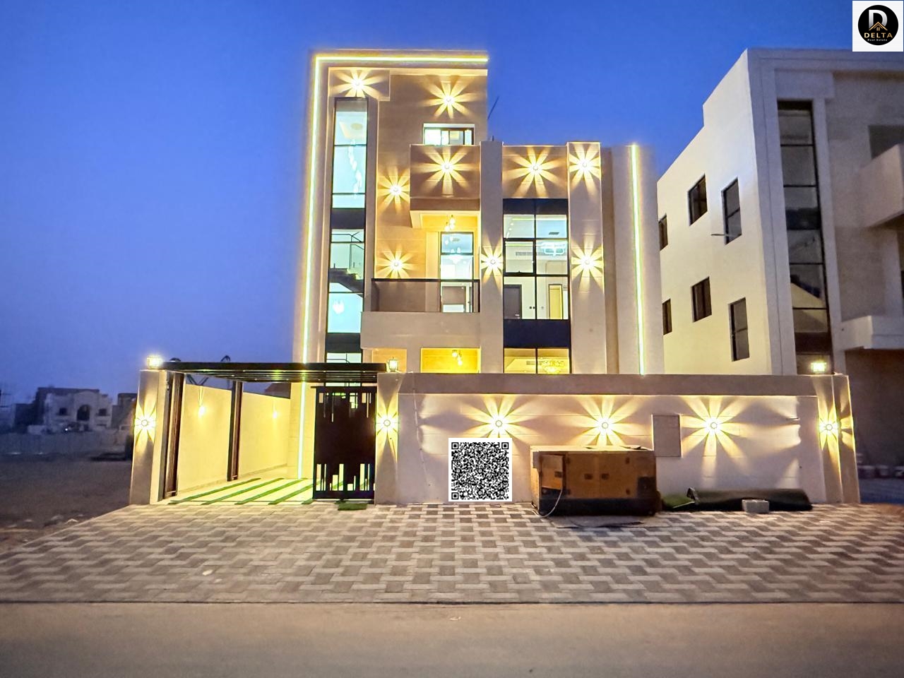 Own a luxurious two-story villa with a rooftop terrace, European design, high-end finishing, at a price that includes registration, ownership fees, an