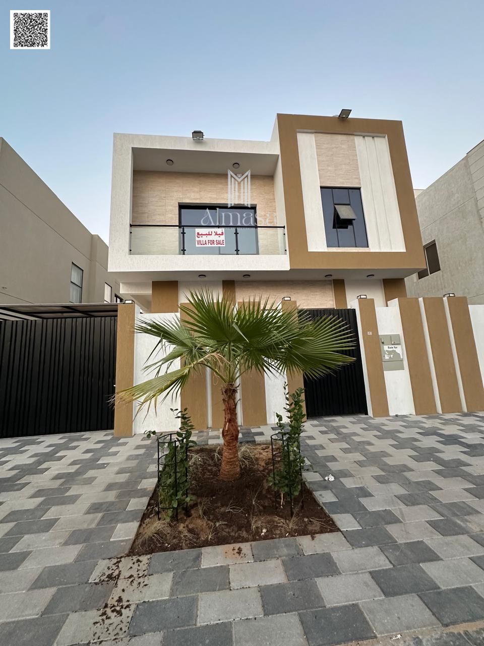 "Luxury Villa for Sale in Al Zahya – 6 Bedrooms with Roof and Modern Design"