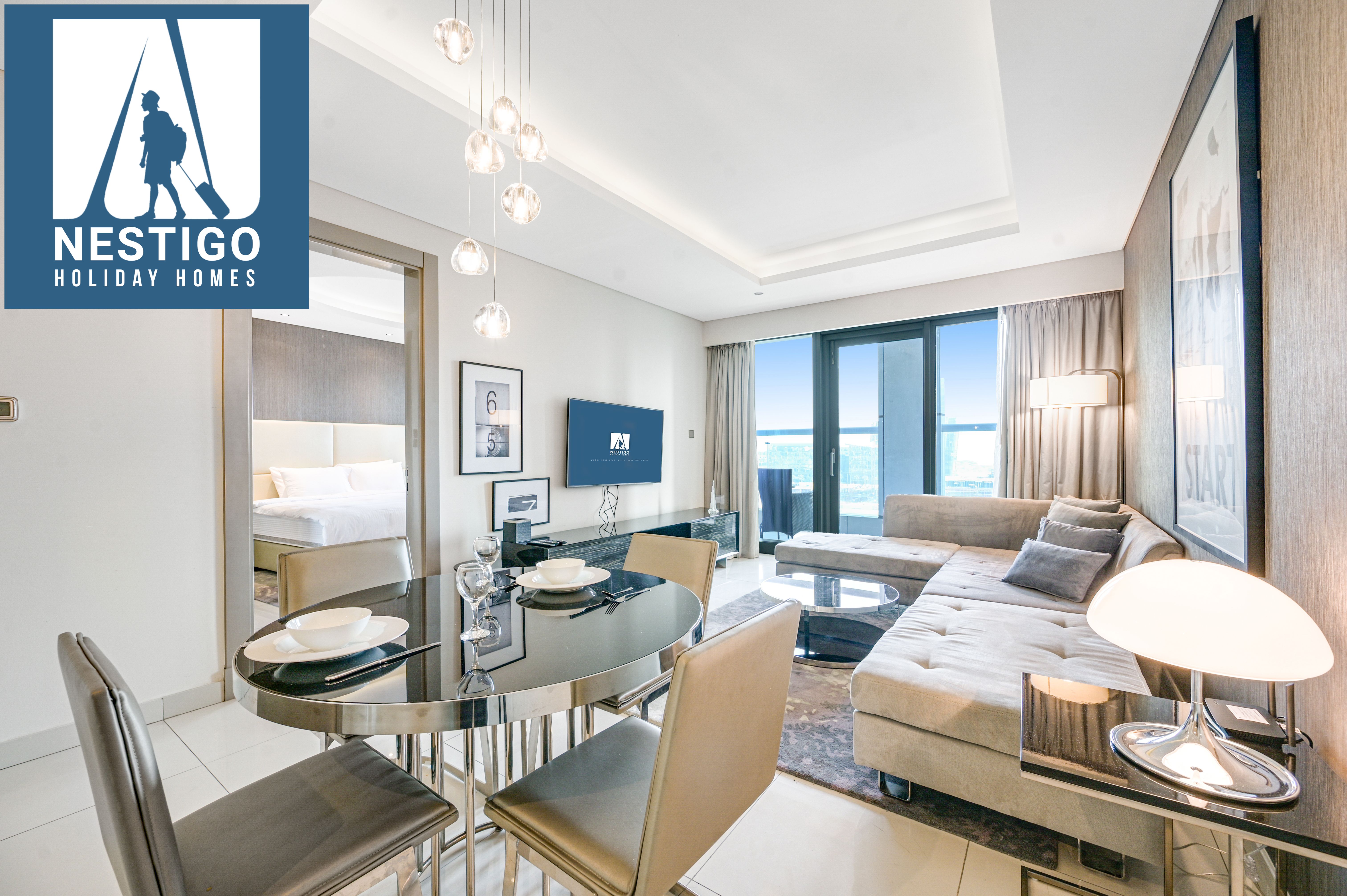 Luxury 1BR Fully Furnished Paramount Tower D Near Dubai Mall