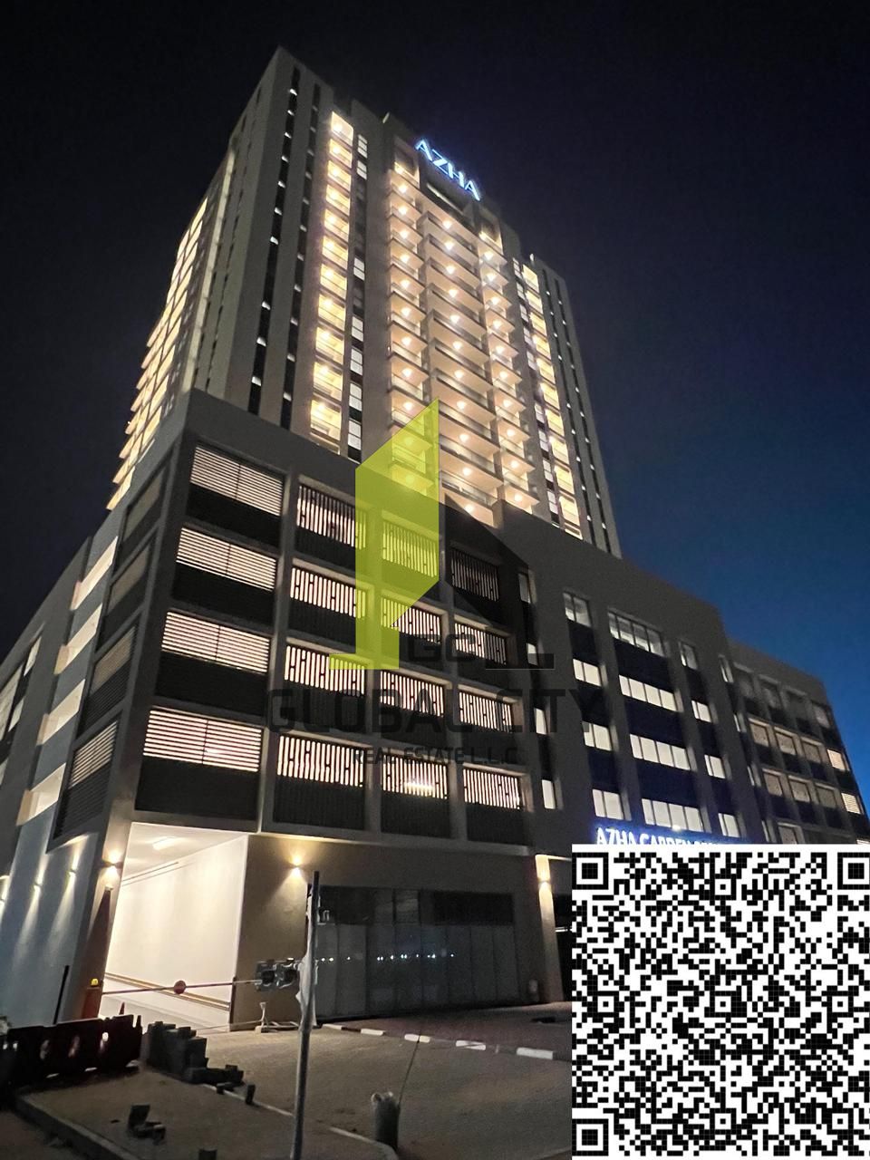 Brand New | Studio For Rent | With Balcony | Garden Residences Ajman