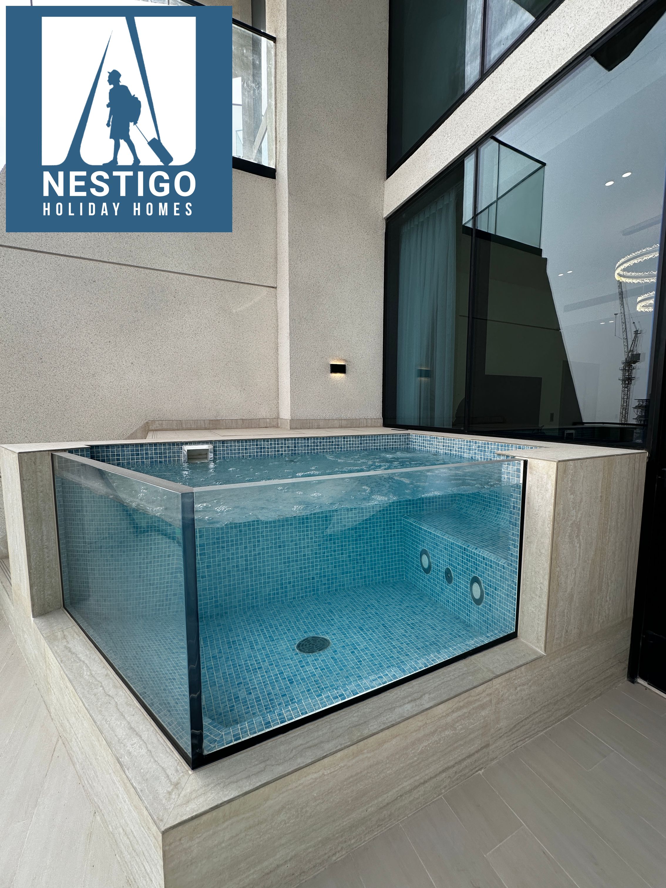 Brand New 1BR Private Jacuzzi High Floor Furnished-Binghatti Phantom