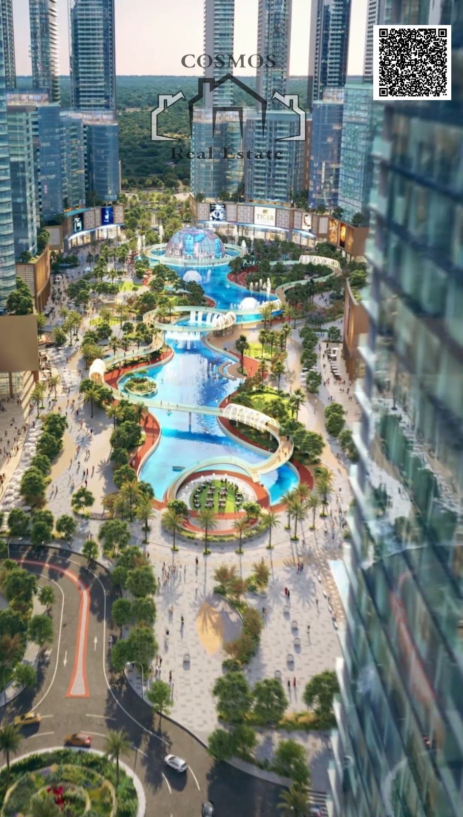 Tiger Downtown Studio Fully Furnished Apartment Monthly 1% and Down-Payment 20% For SALE