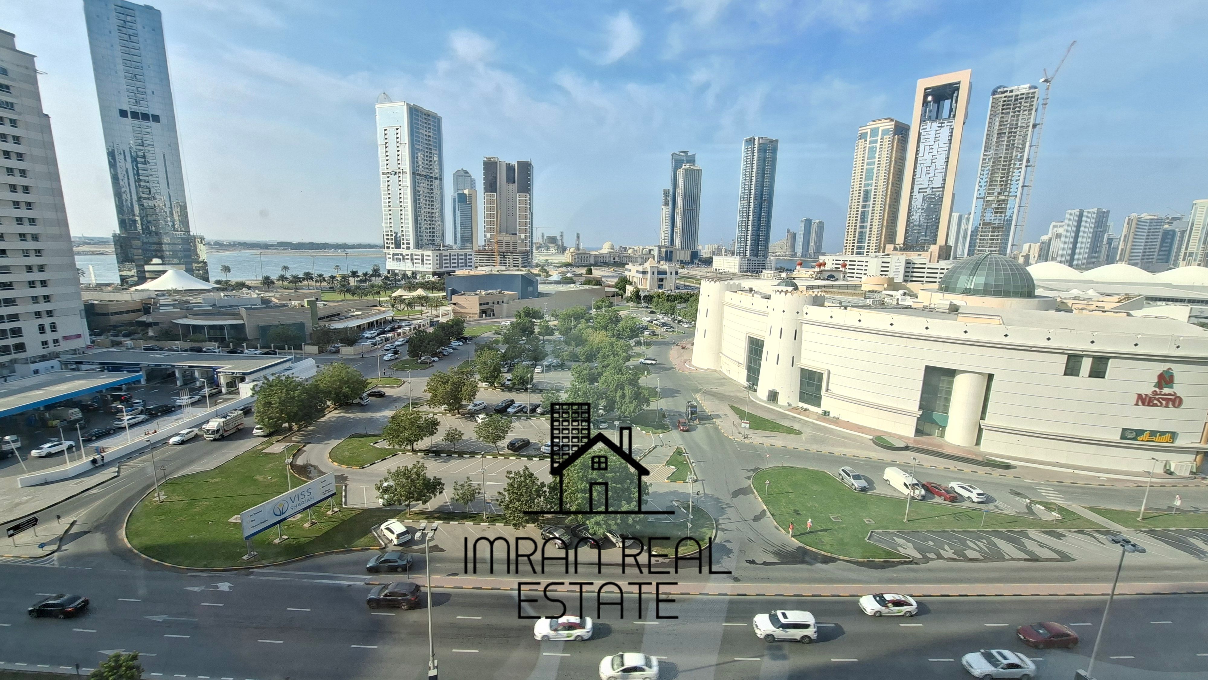 Spacious 2bhk with beautiful view and built-in wardrobe