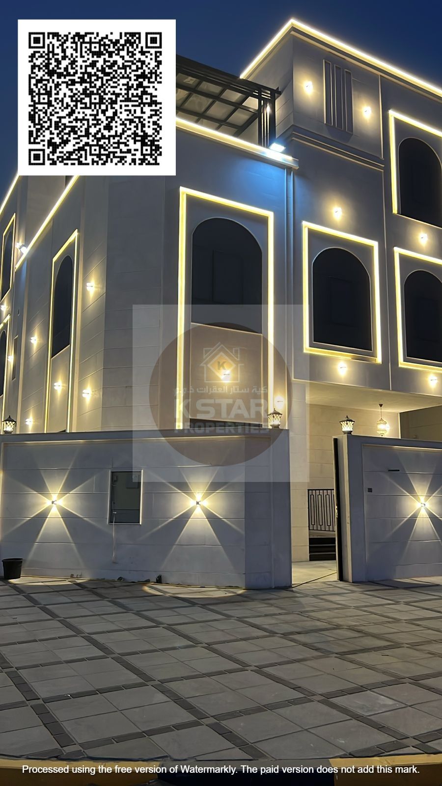 Luxury Corner Villa | Two-Facade Stone Elevation only serious byers