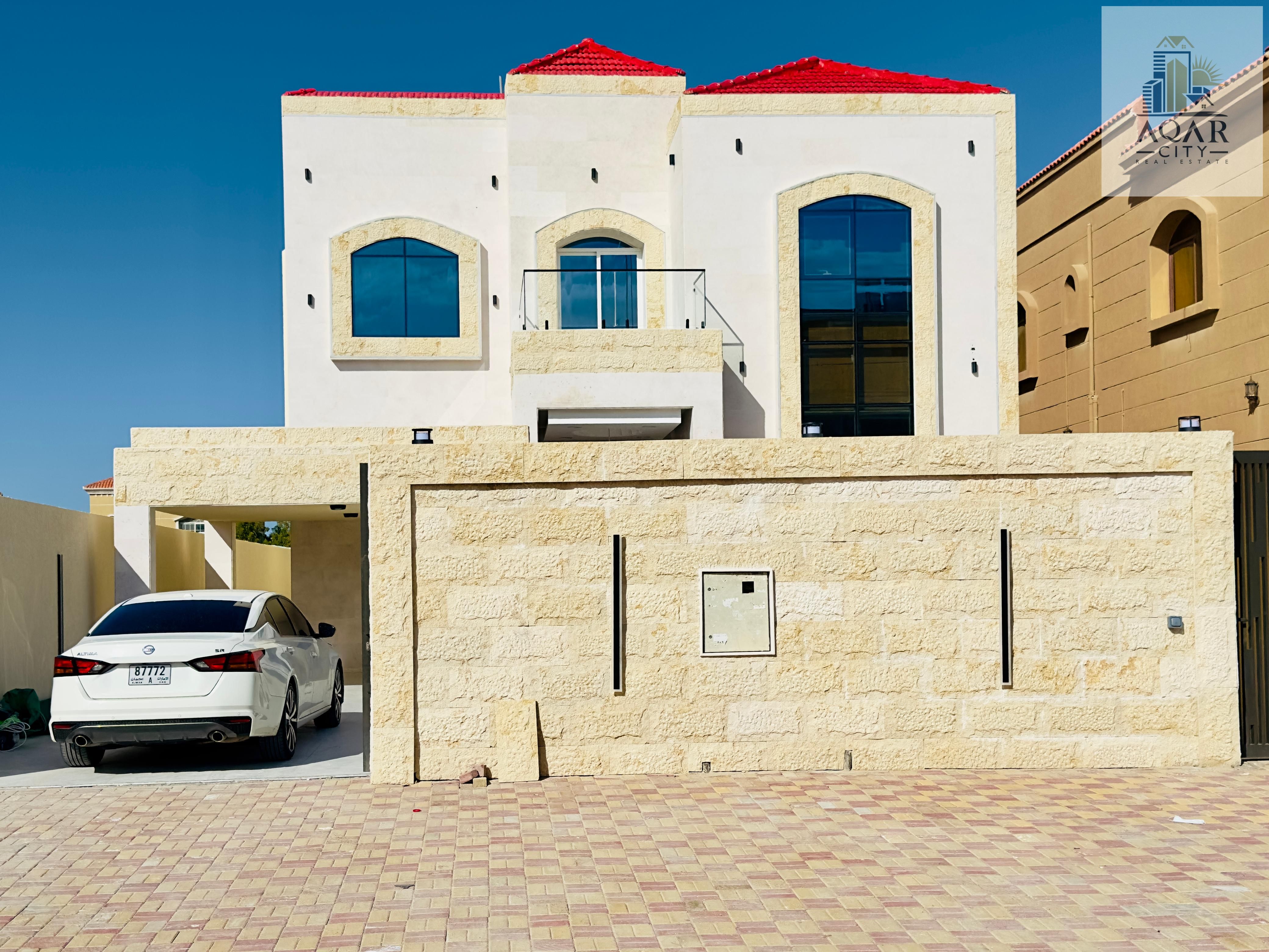 include water & Electricity | 5000 sqft Villa in Al Mowaihat 1 – Behind Nesto