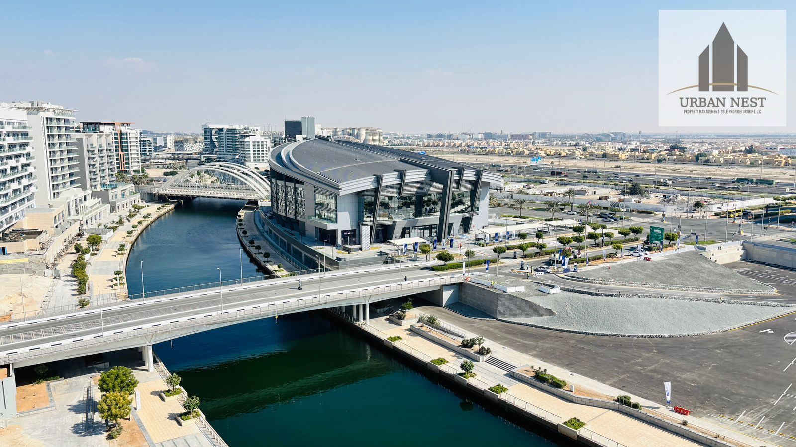 Canal view | Big Layout | Swimming Pool and Gym