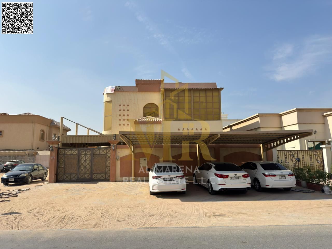 Rare residential opportunity – Villa in Al Muwaihat 2 | Two floors | 5 master bedrooms | Price includes electricity, water, and air conditioning | Fre
