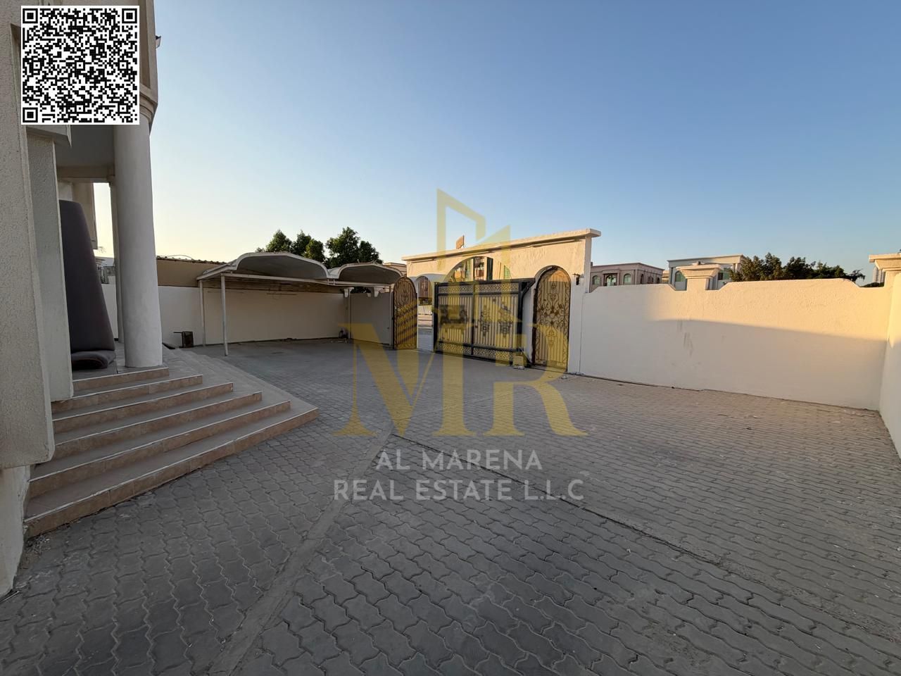 Luxury super deluxe villa for sale in Al Rawda 1 area, Ajman, price includes electricity, water and air conditioning