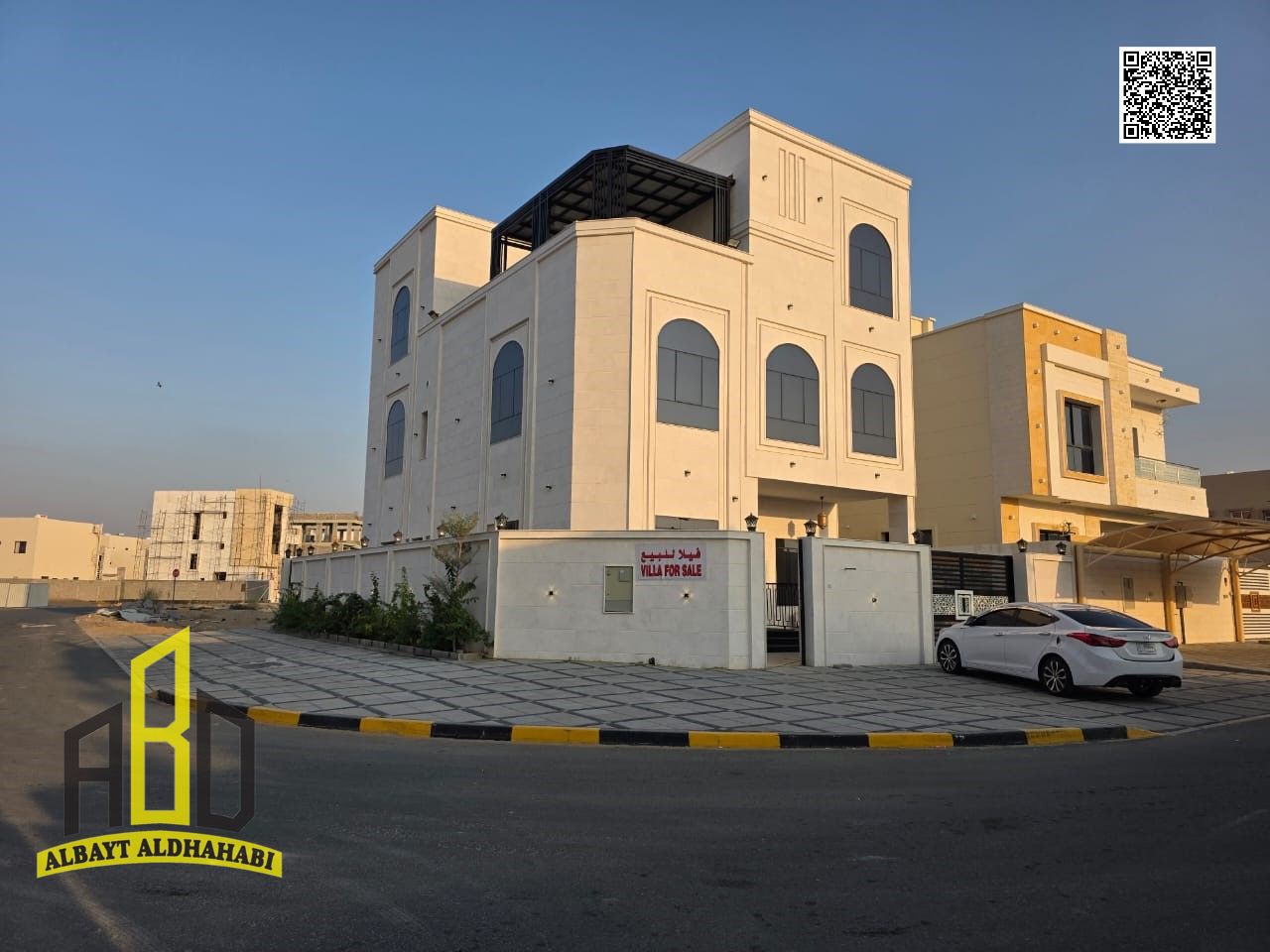 Luxury Corner Villa for Sale in Al Amerah, Ajman | 6 Bedrooms | Prime Location | Including All Fees