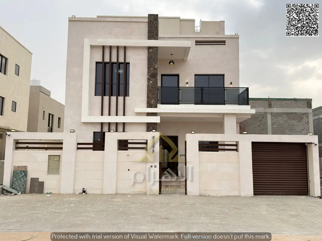 Villa for sale in Al Zahia area, ready to move in, close to all services - 7 master bedrooms with large areas
