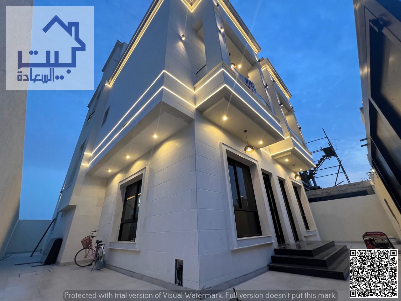 Villa for rent in Al-Haliou 2 area Parking space in front of the villa Spacious yard inside the villa First occupancy Majlis and living room 6 master