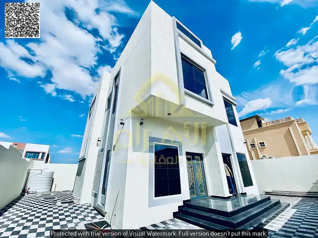 Own a modern villa directly opposite a mosque with a yard and super deluxe finishing, with no down payment.