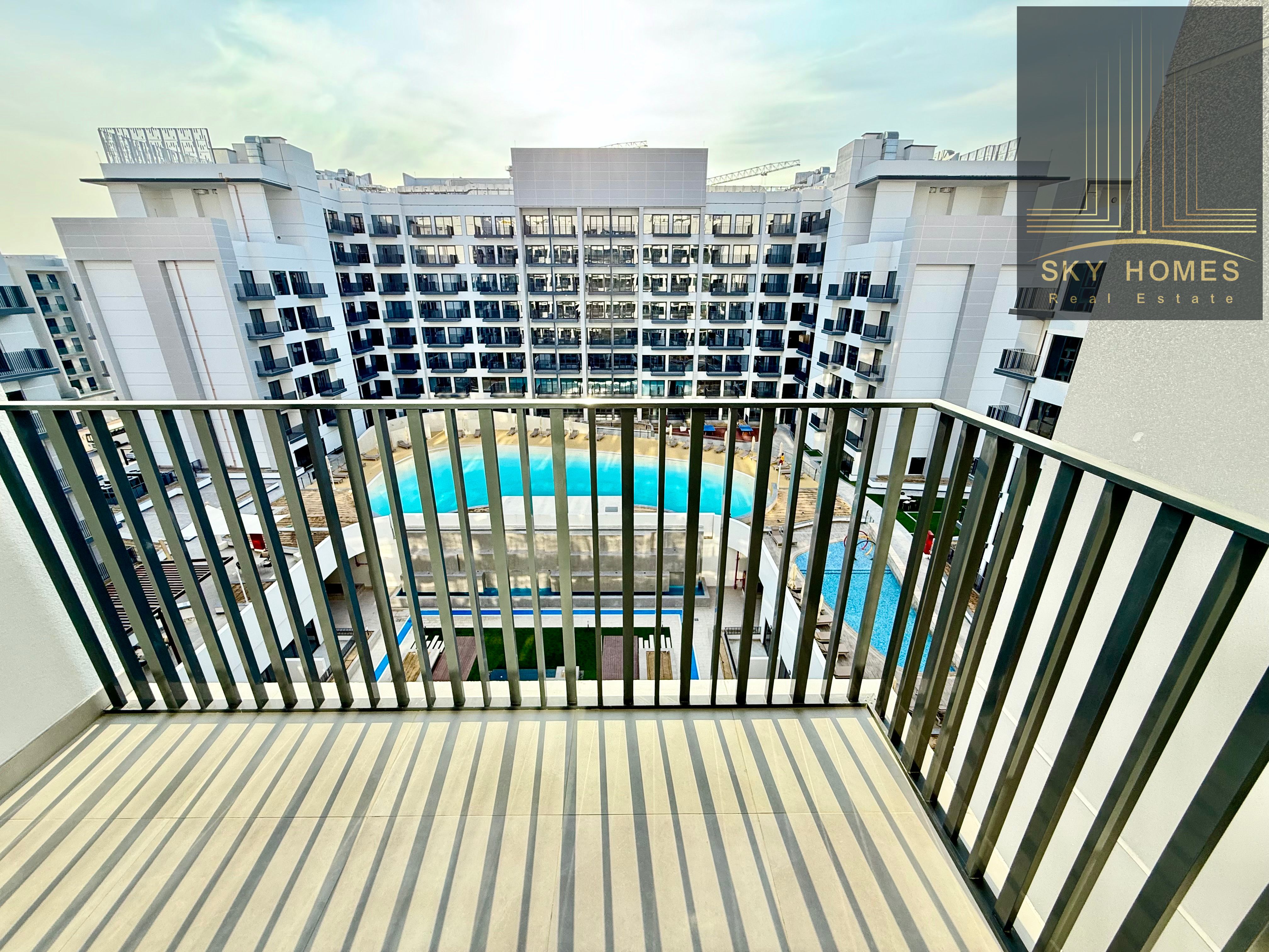 Brand New Chiller Free Sami Furnished Studio Pool View Full Open View Rent 48k