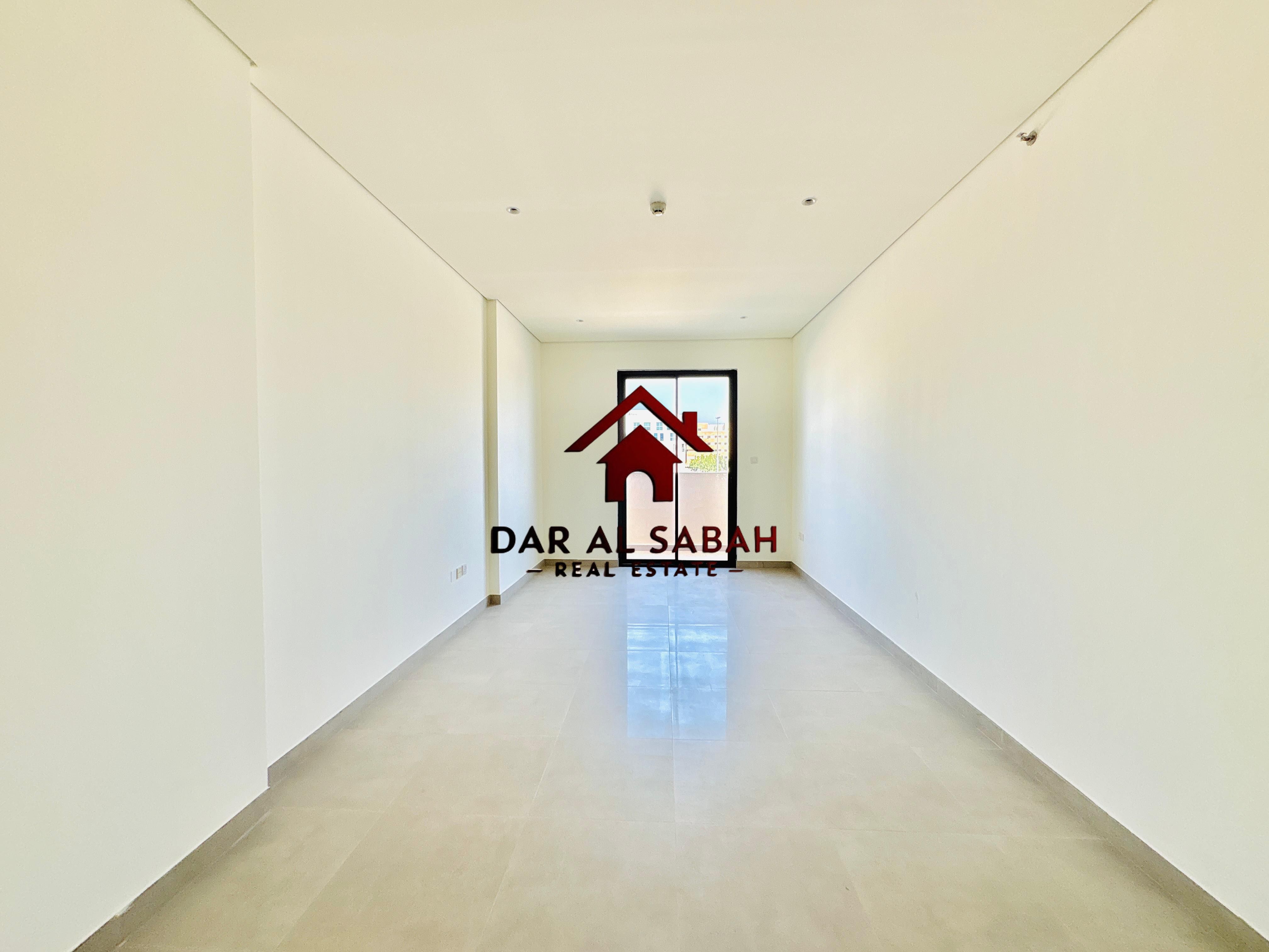 Brand New /with wardrobe/Huge Balcony/Master bedroom/Ftont view/ Near to sheikh zaid