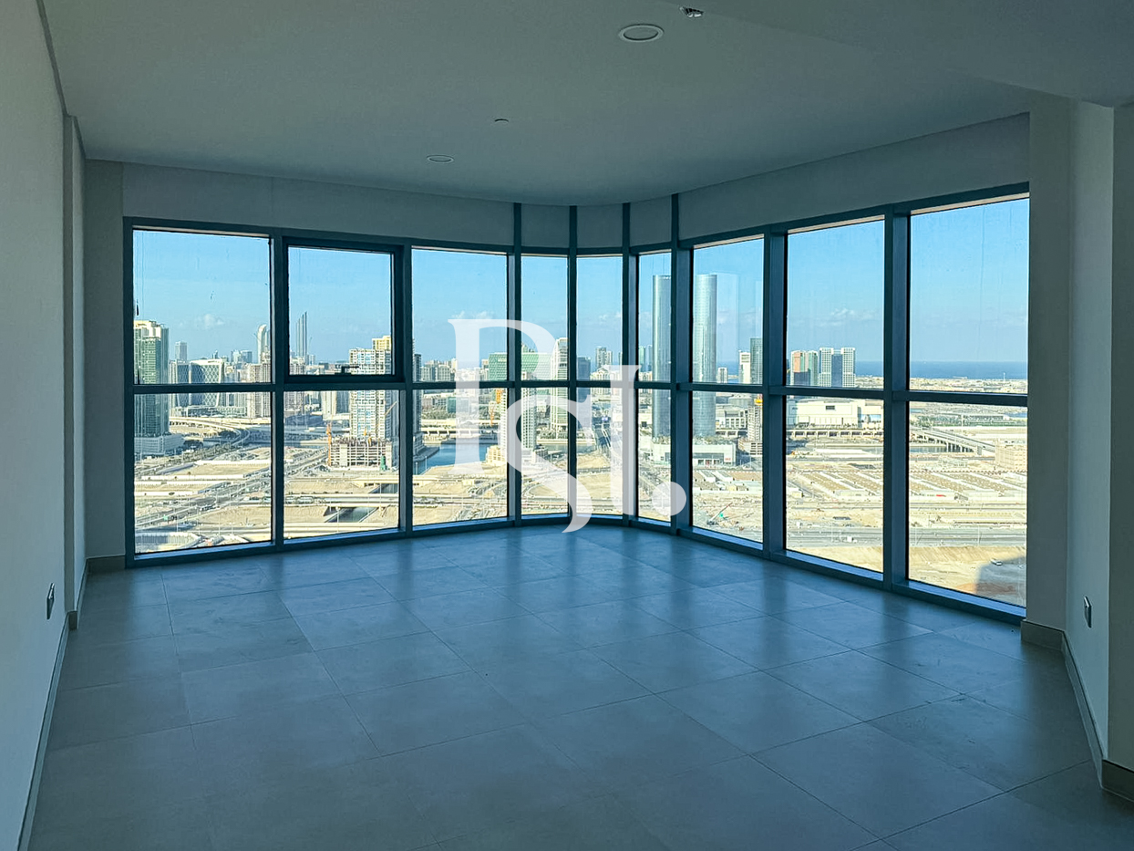 High Floor | 2BR+Maid | Unique Layout | Vacant