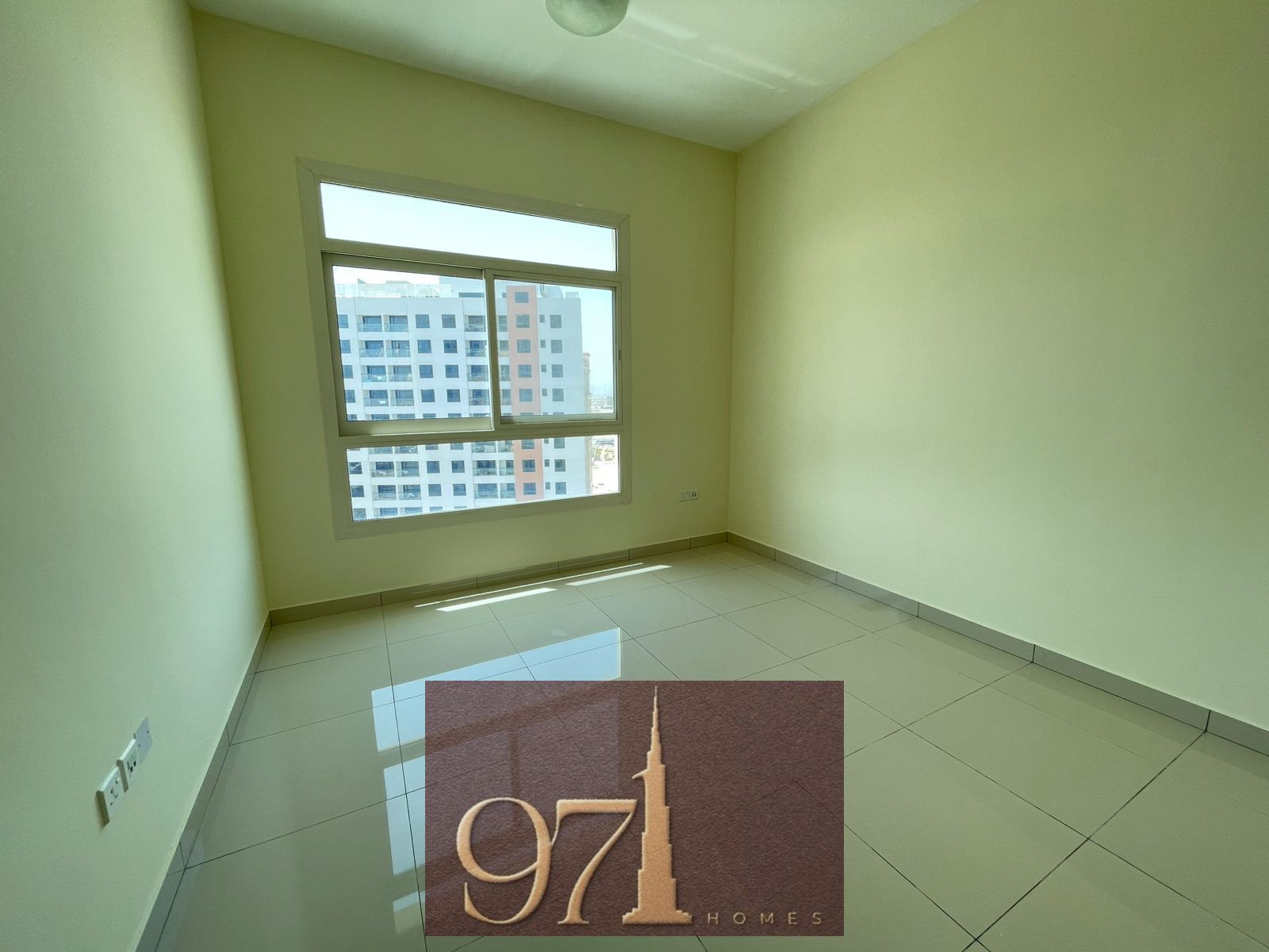 A one-bedroom apartment for rent in Dubailand for only 65k annually.