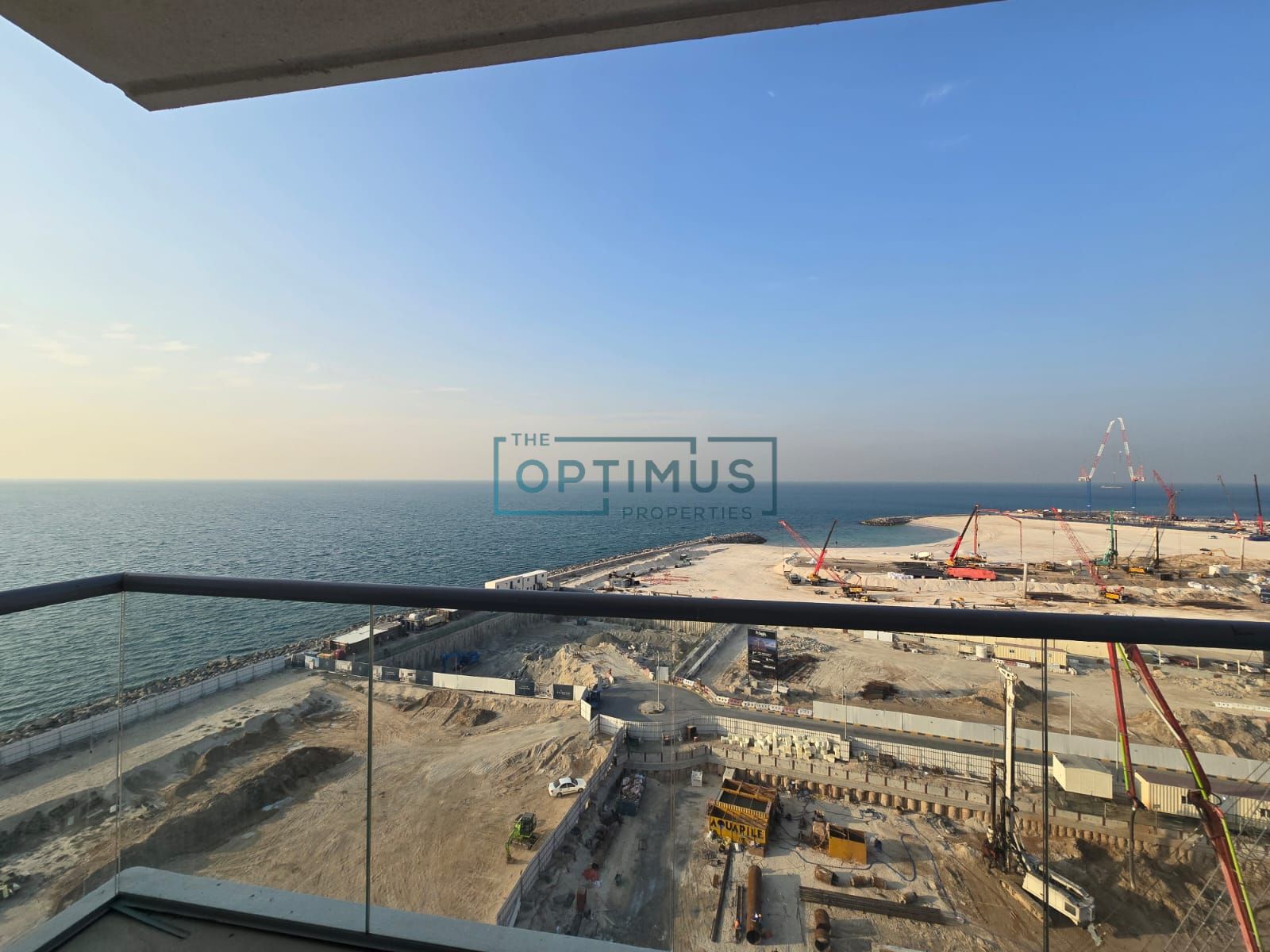 High-Floor Studio for Rent | Full Sea View | Block A, Pacific – Marjan Island