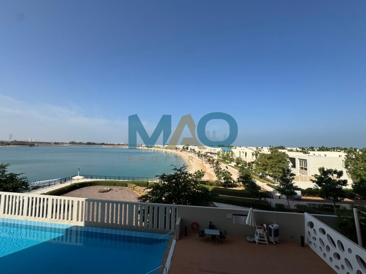 Beachfront with Pool View | Furnished 1 Bedroom