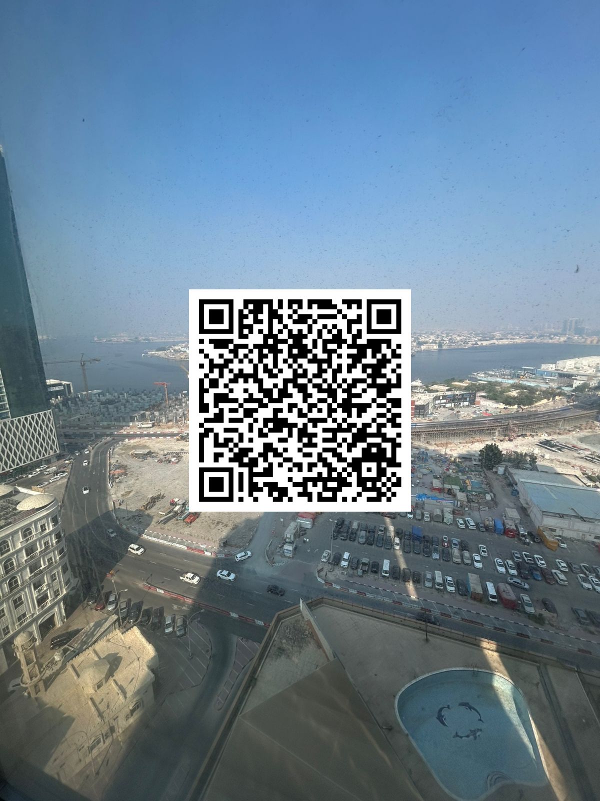 GOOD DEAL AJMAN HORIZON TOWER OPEN VIEW STUDIO APARTMENT FOR SALE WITH PARKING HIGH FLOOR GOOD PRICE
