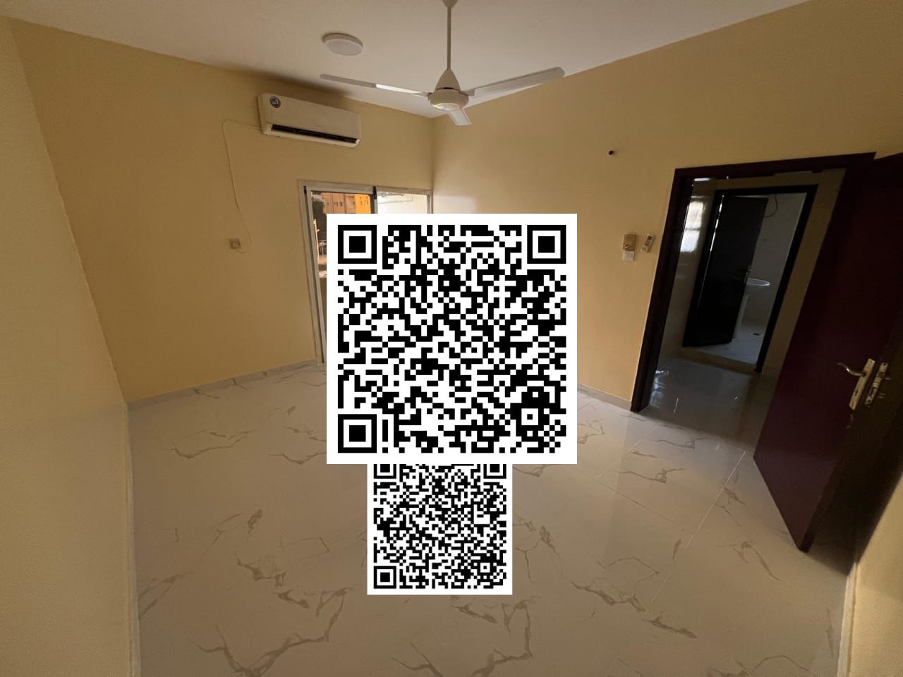1 BEDROOM HALL AVAILABLE FOR YEARLY RENT IN AL RAWDA