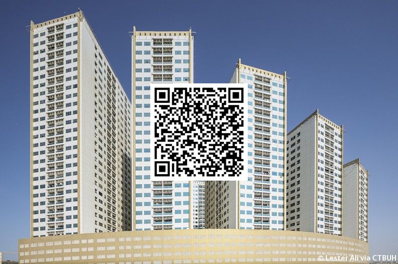 Spacious Studio Apartment on Higher Floor | Ajman Pearl Tower | Parking Included