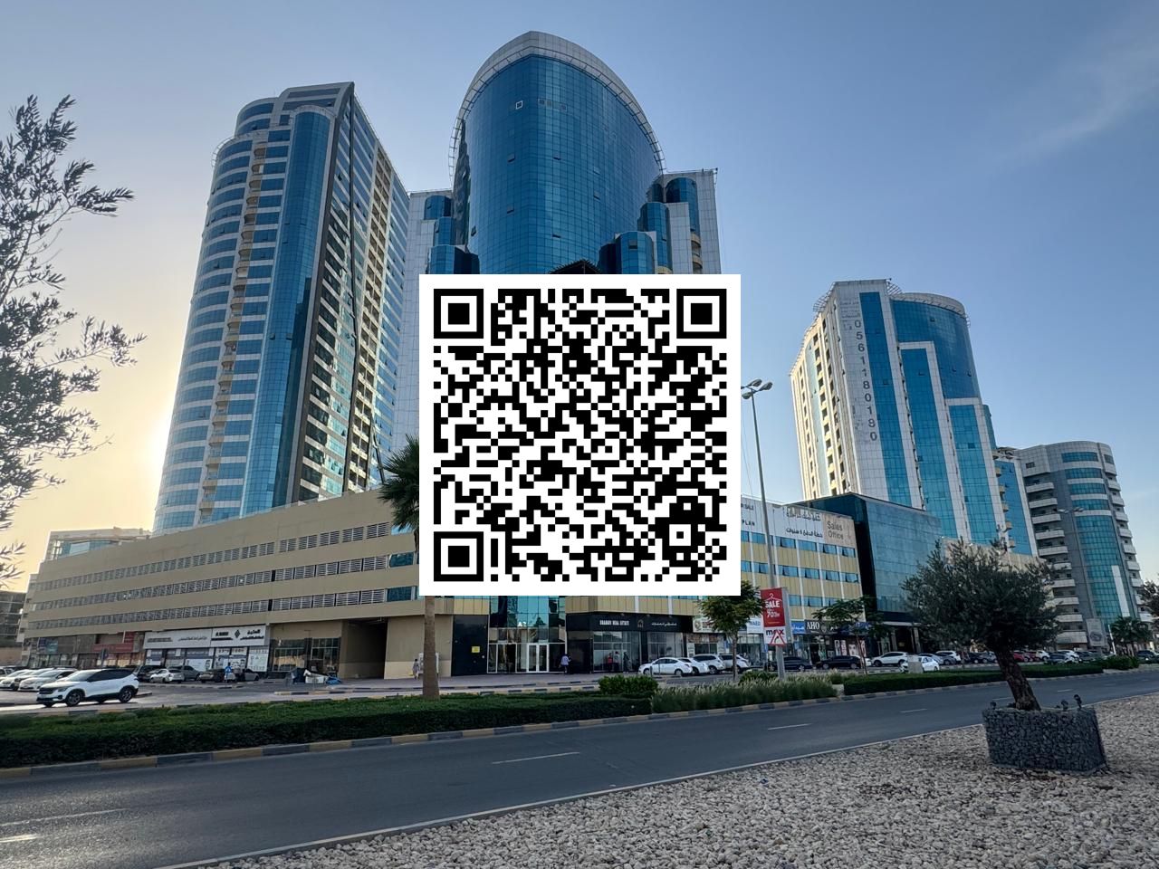 "Luxury 1BHK with Stunning Creek View & Parking | Orient Towers Ajman"