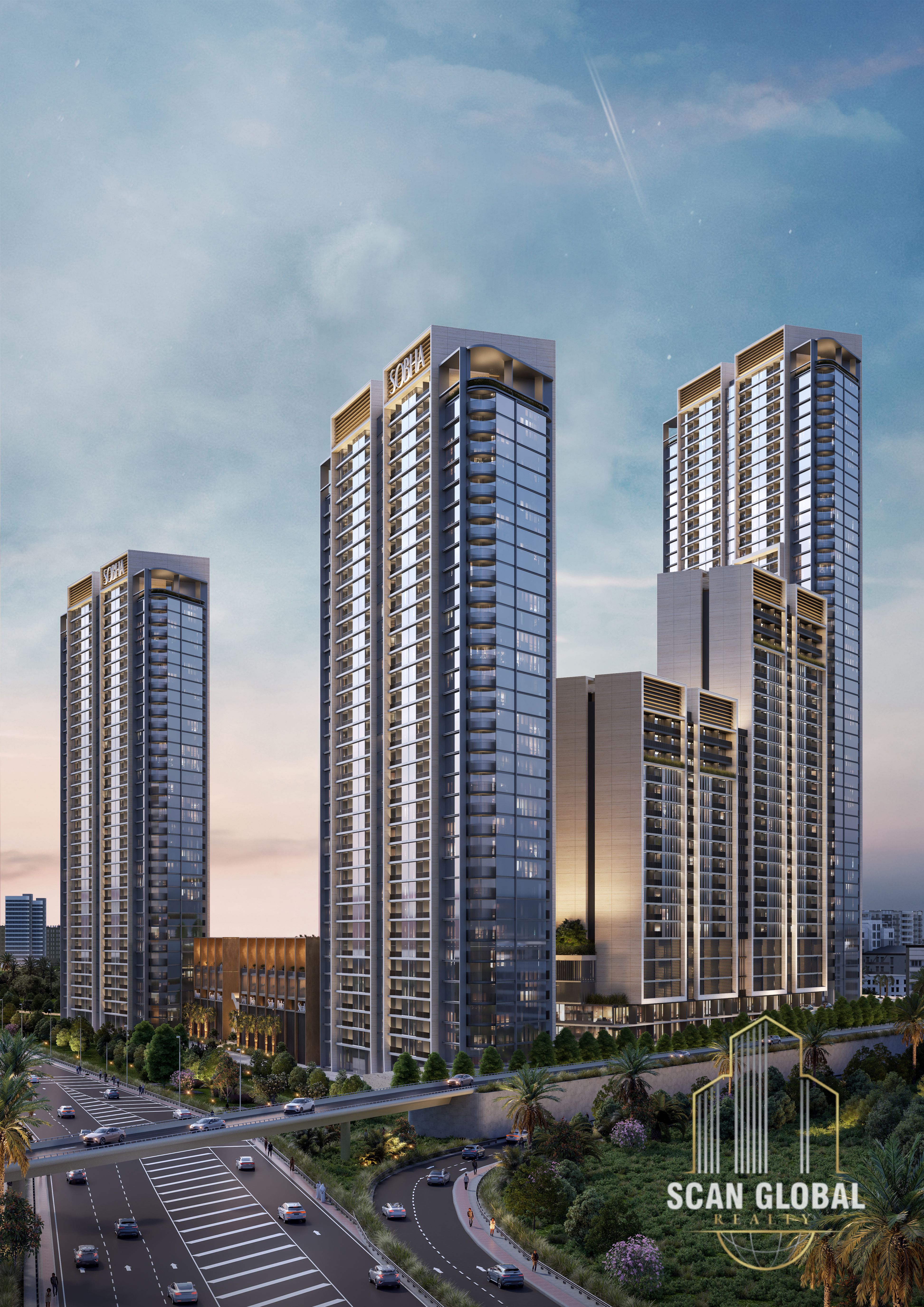 Investor Deal – 1.5 BR Sobha Orbis Tower | Panoramic Views | Motor City
